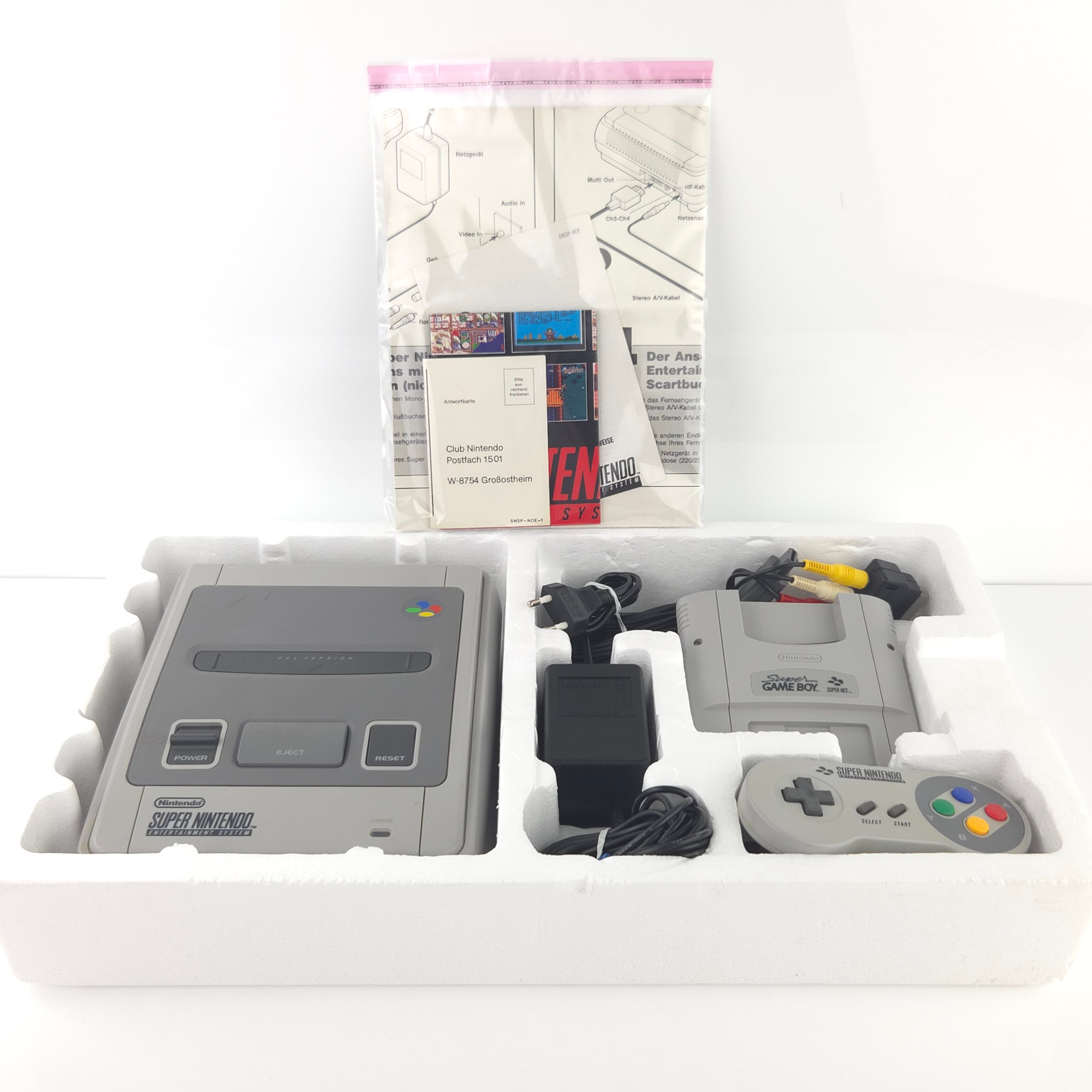Super Nintendo Konsole More Fun Set PAL NOE