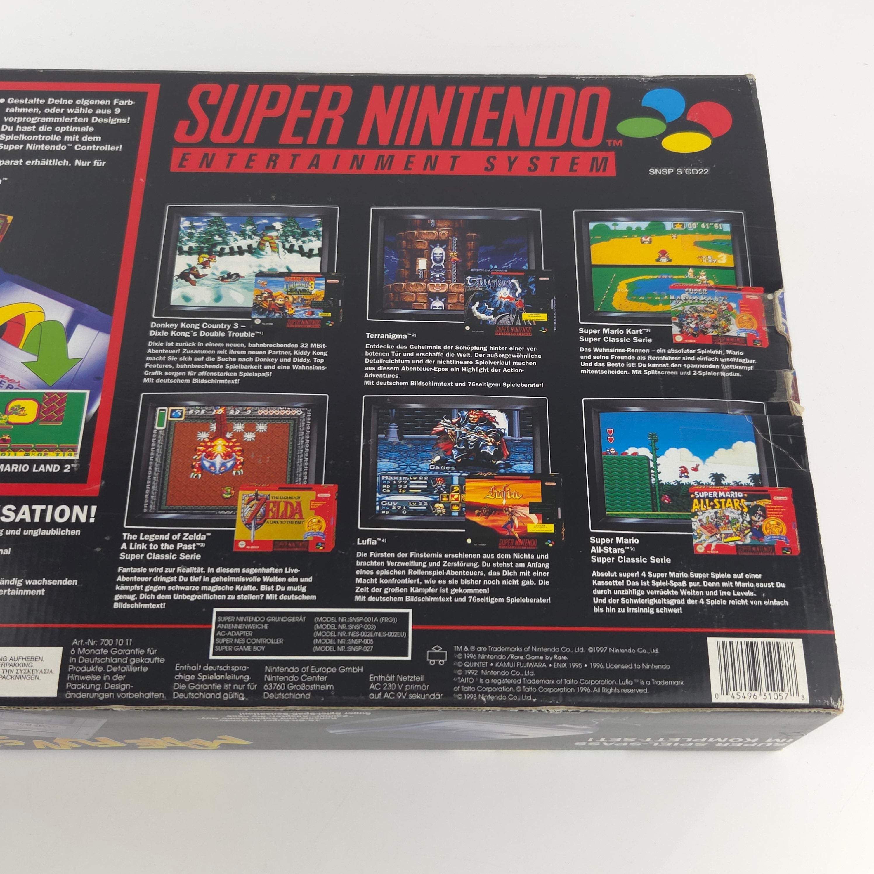 Super Nintendo Konsole More Fun Set PAL NOE