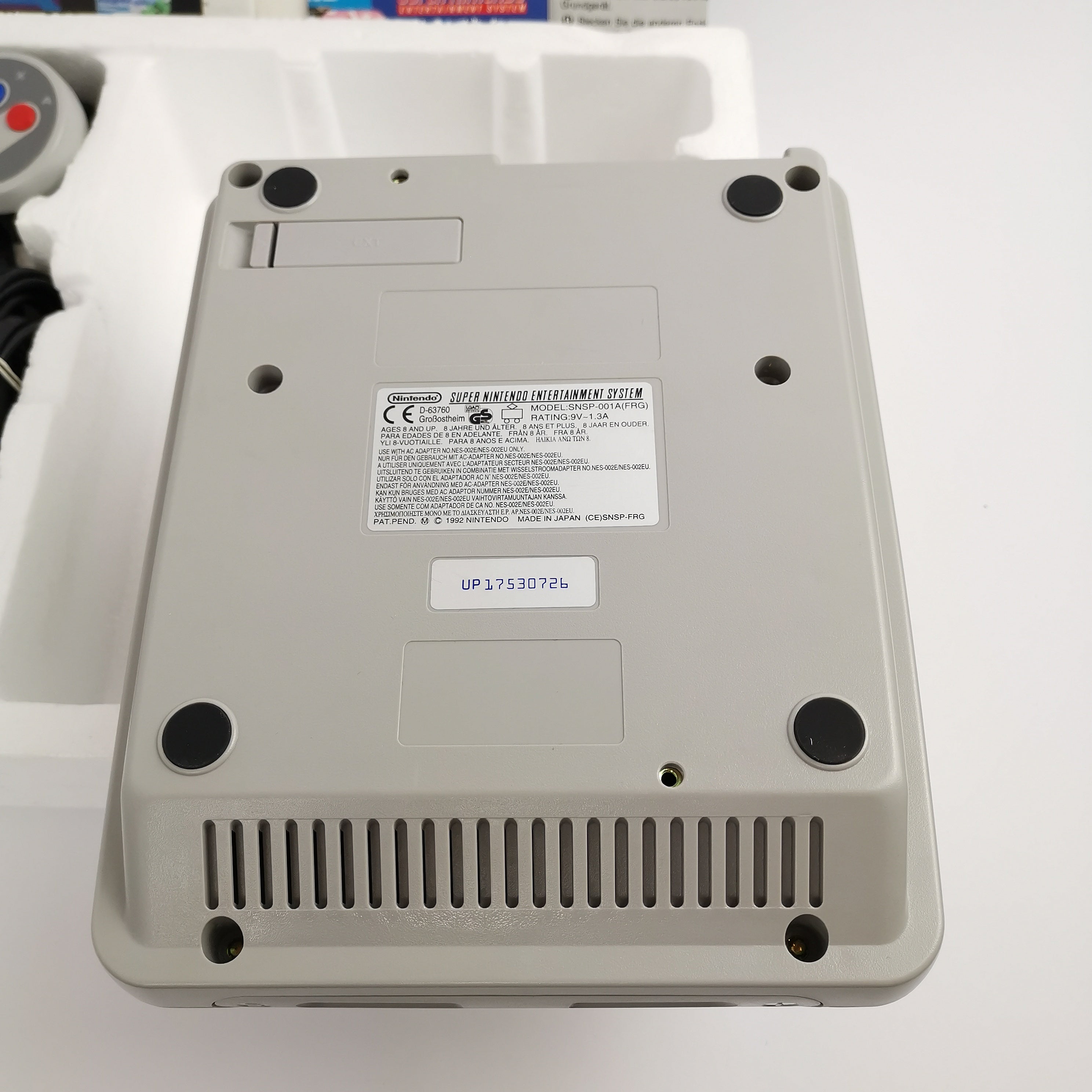 Super Nintendo Konsole – SMW2 Yoshis Island Action Pack OVP