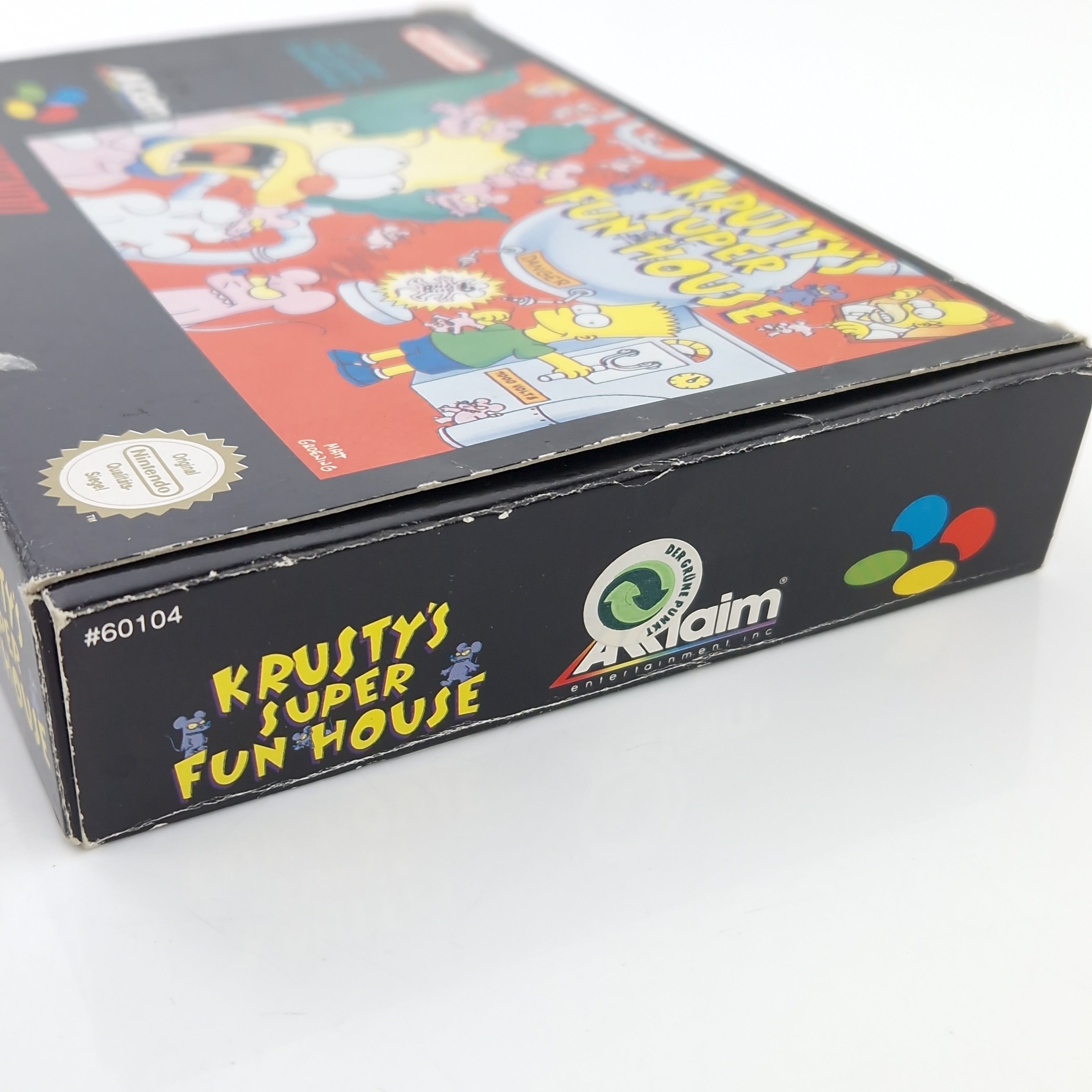 Super Nintendo Spiel – Krustys Super Fun House OVP PAL