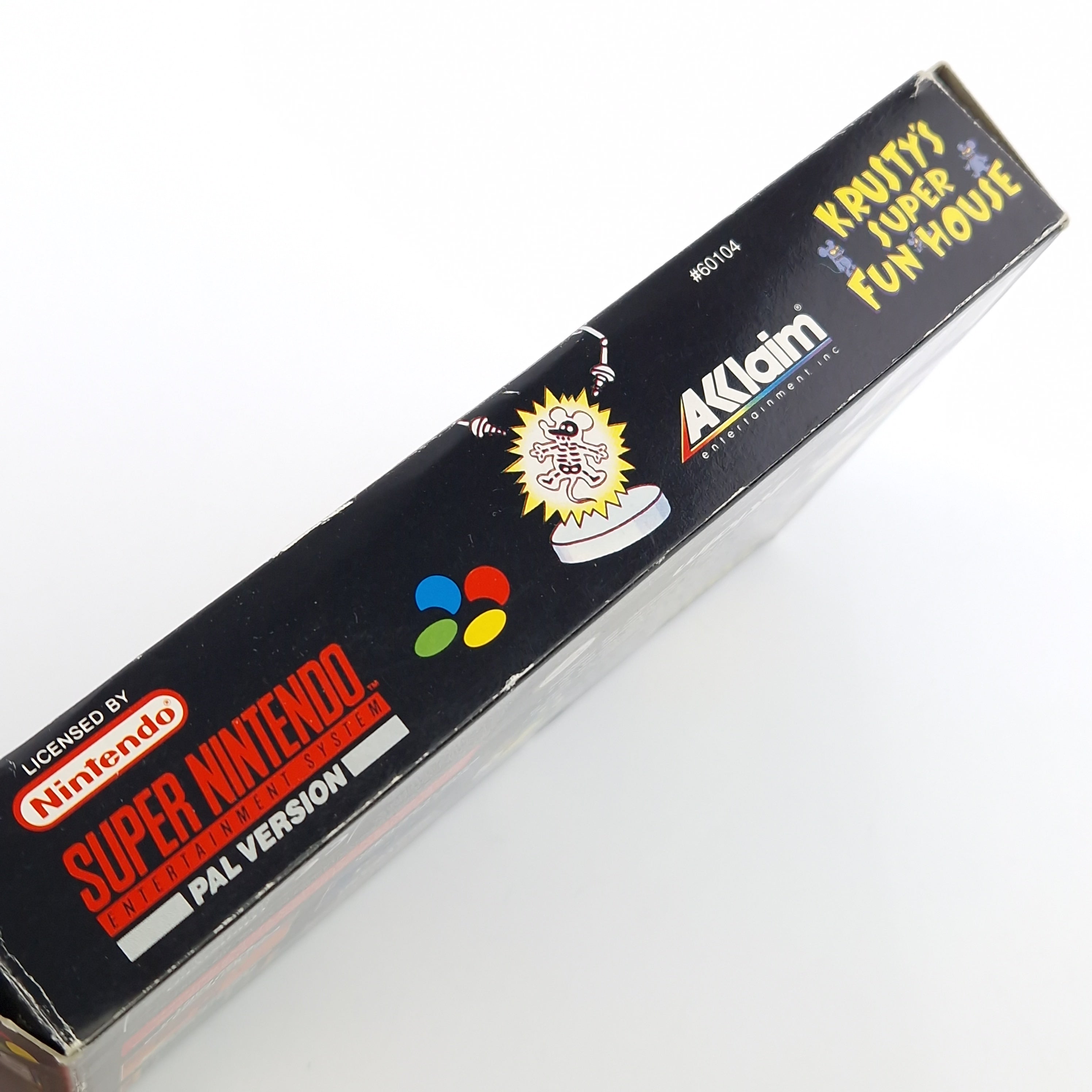 Super Nintendo Spiel – Krustys Super Fun House OVP PAL
