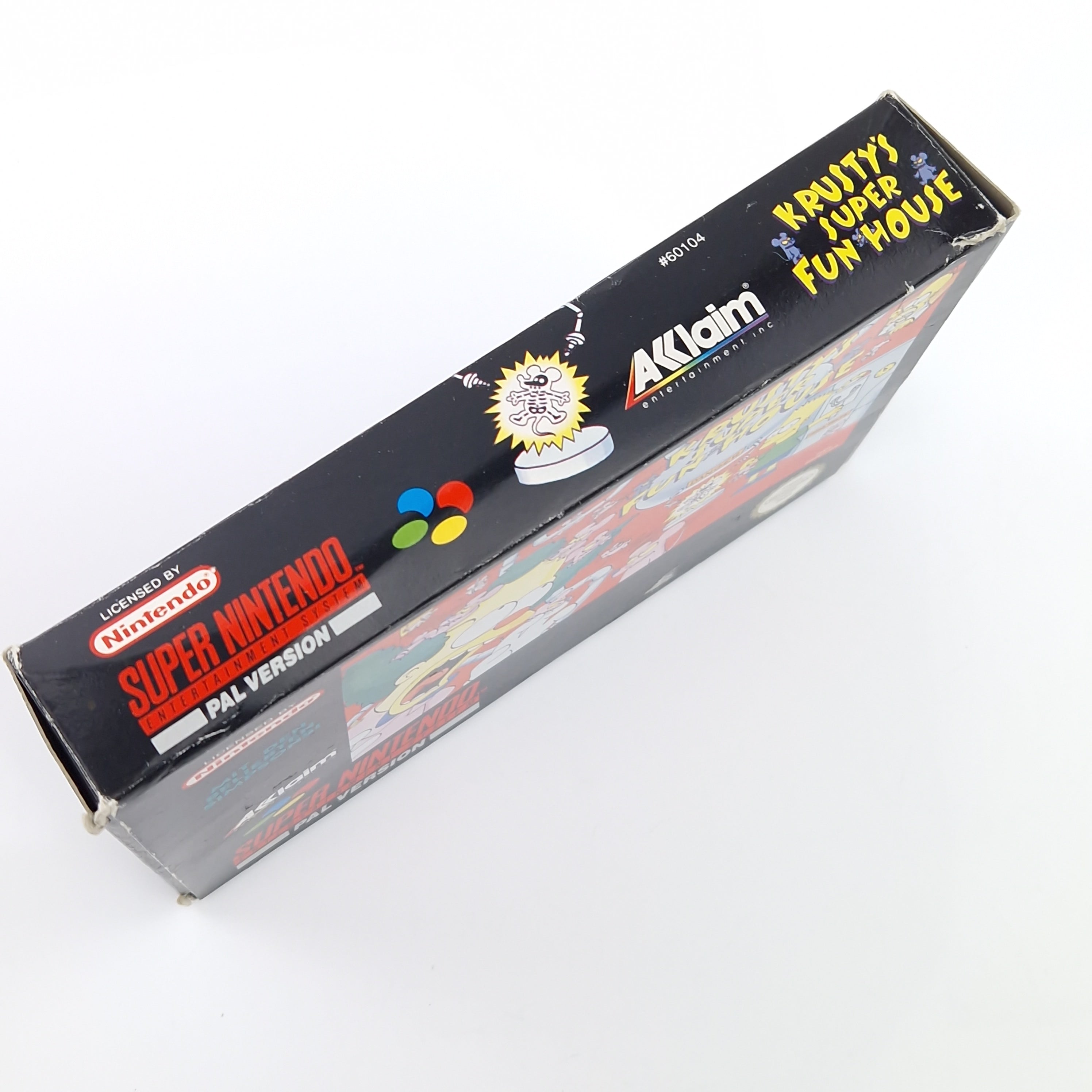Super Nintendo Spiel – Krustys Super Fun House OVP PAL