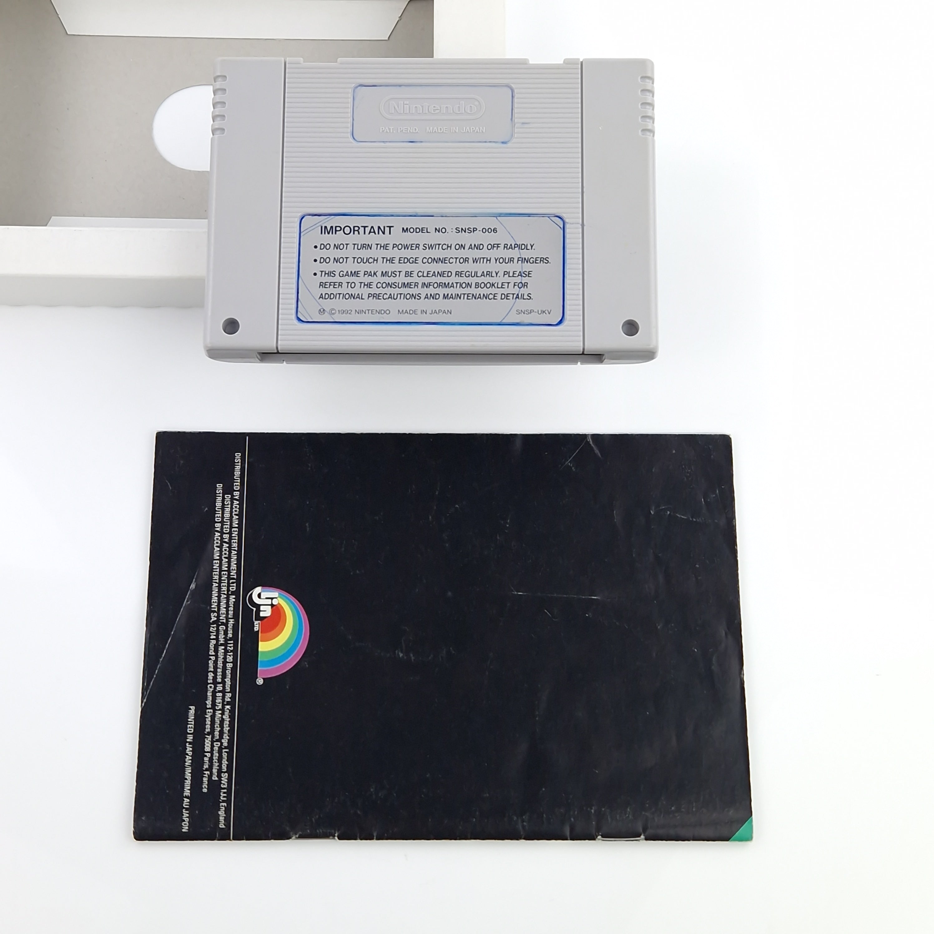 Super Nintendo Spiel – T2 Judgment Day (SNES OVP PAL)