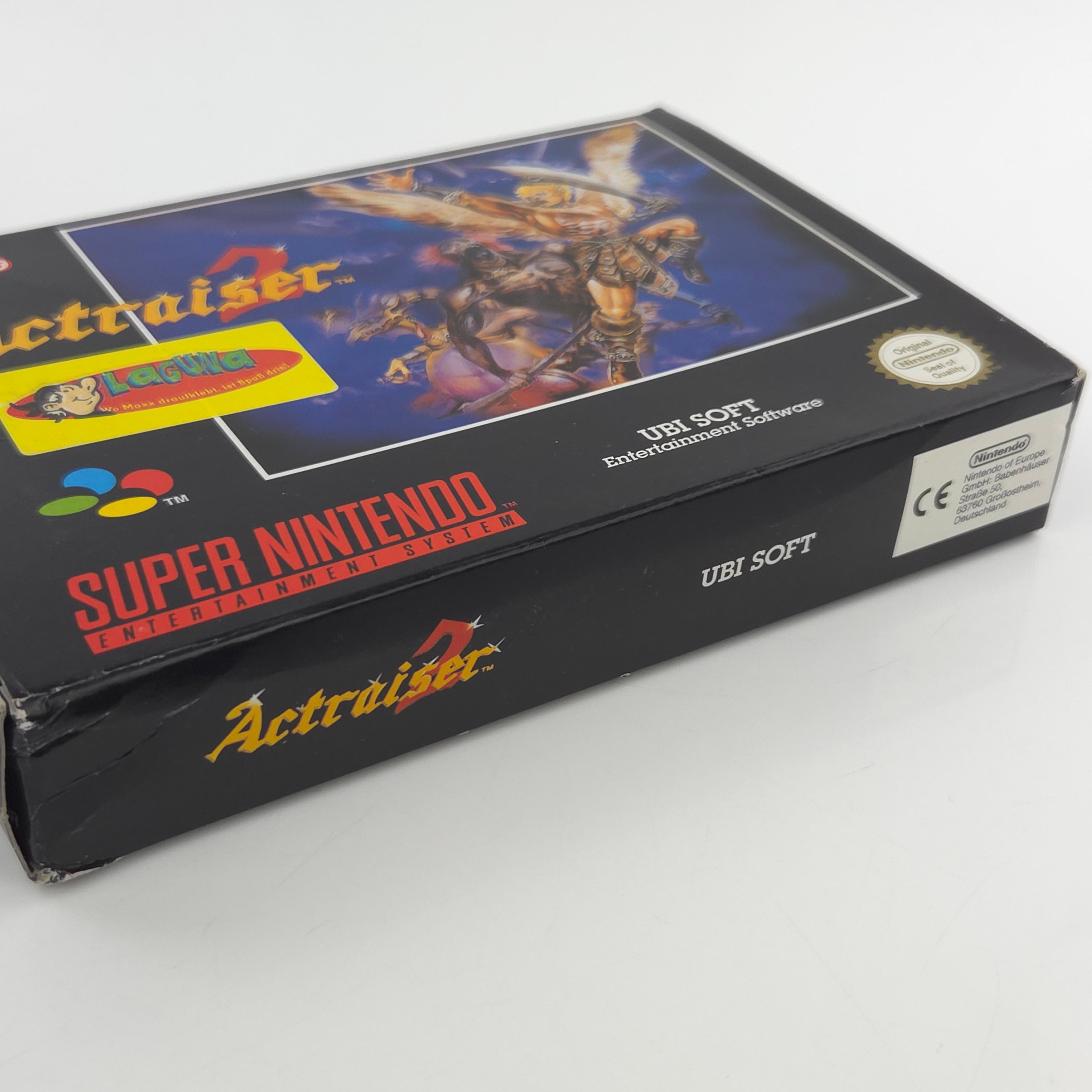 Super Nintendo Spiel – Actraiser 2 SNES OVP PAL EUR