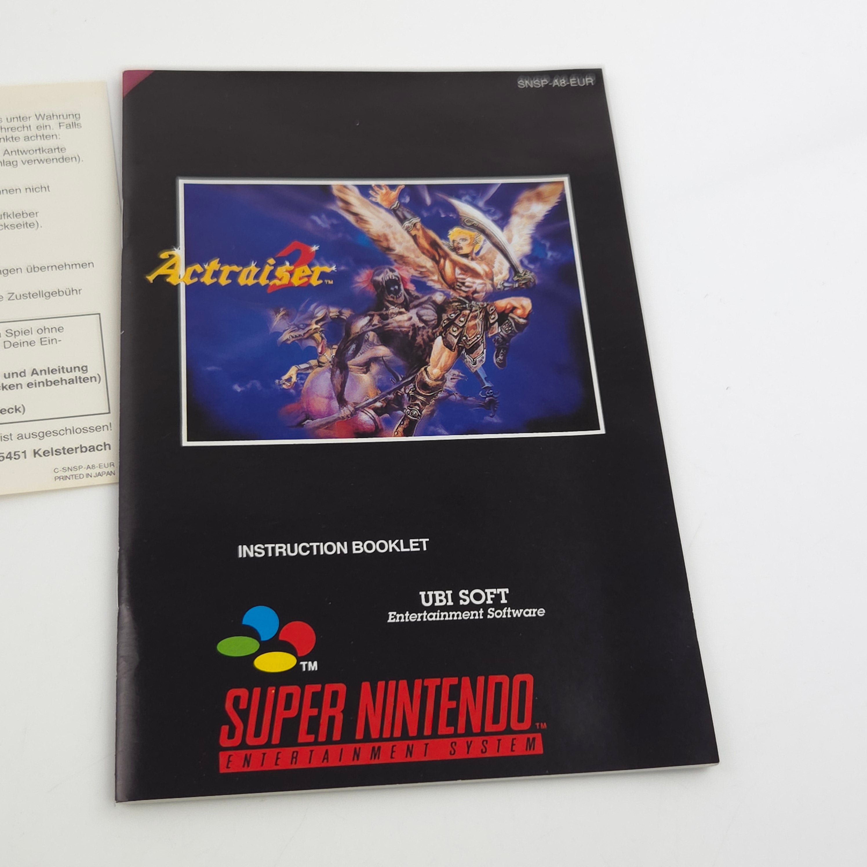 Super Nintendo Spiel – Actraiser 2 SNES OVP PAL EUR