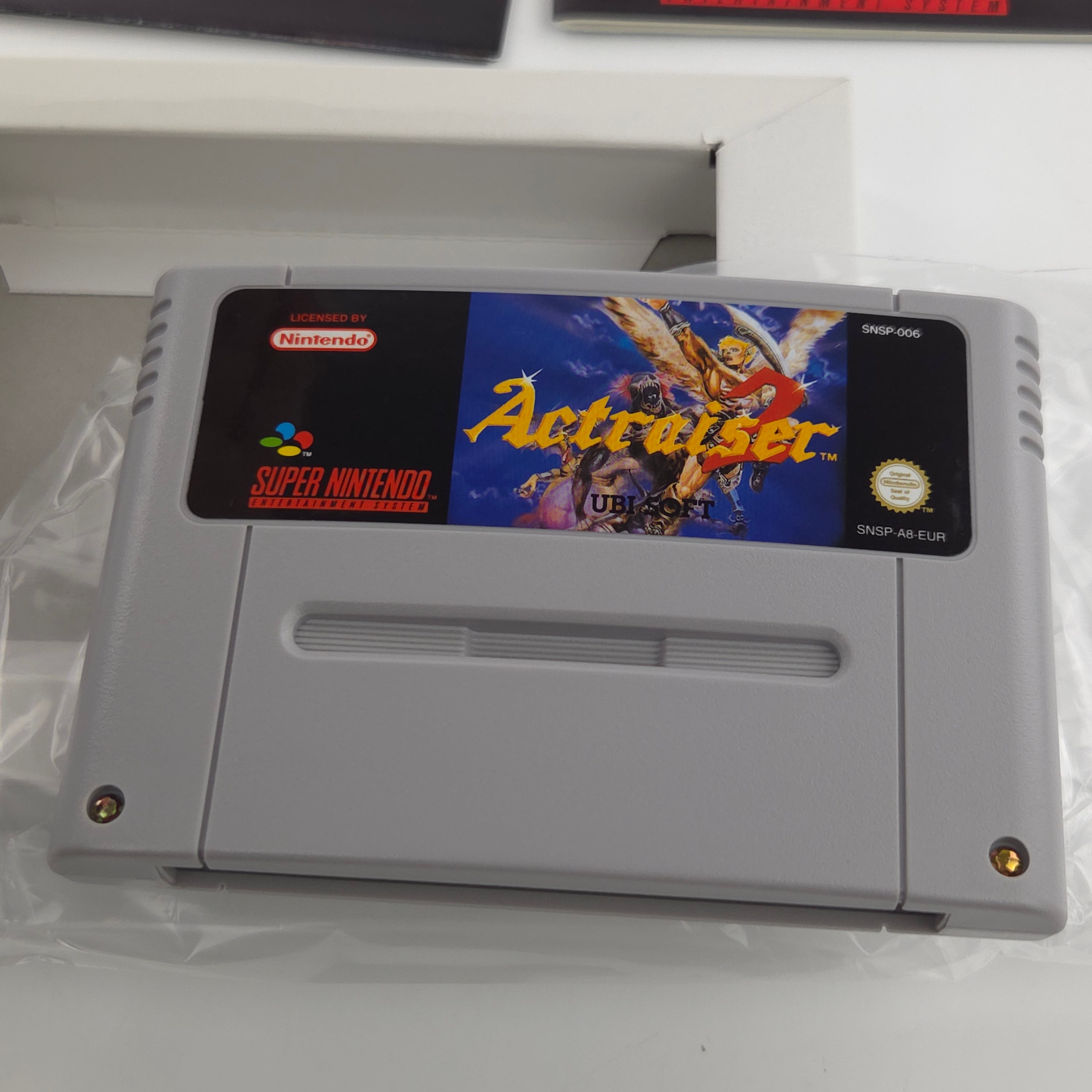 Super Nintendo Spiel – Actraiser 2 SNES OVP PAL EUR