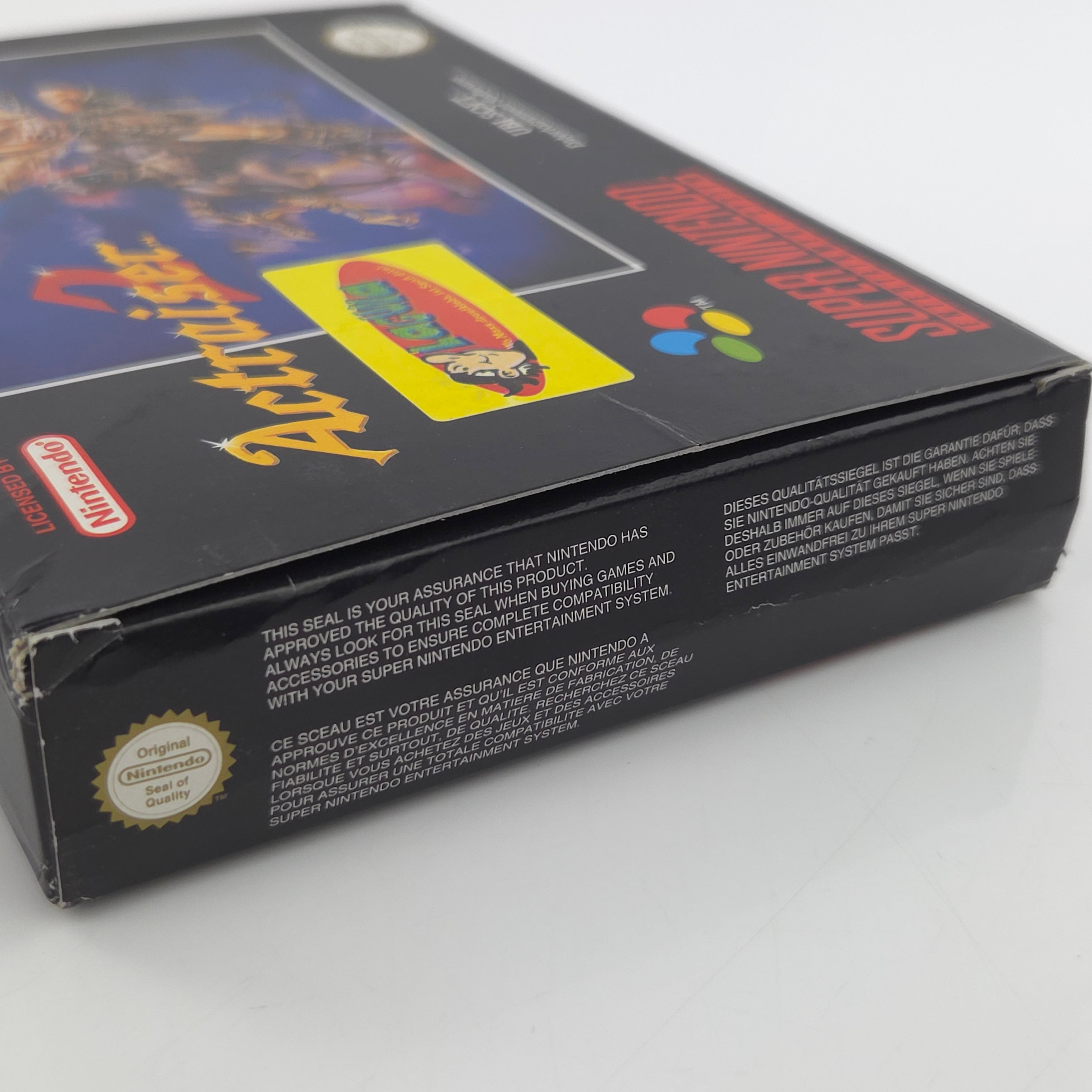 Super Nintendo Spiel – Actraiser 2 SNES OVP PAL EUR