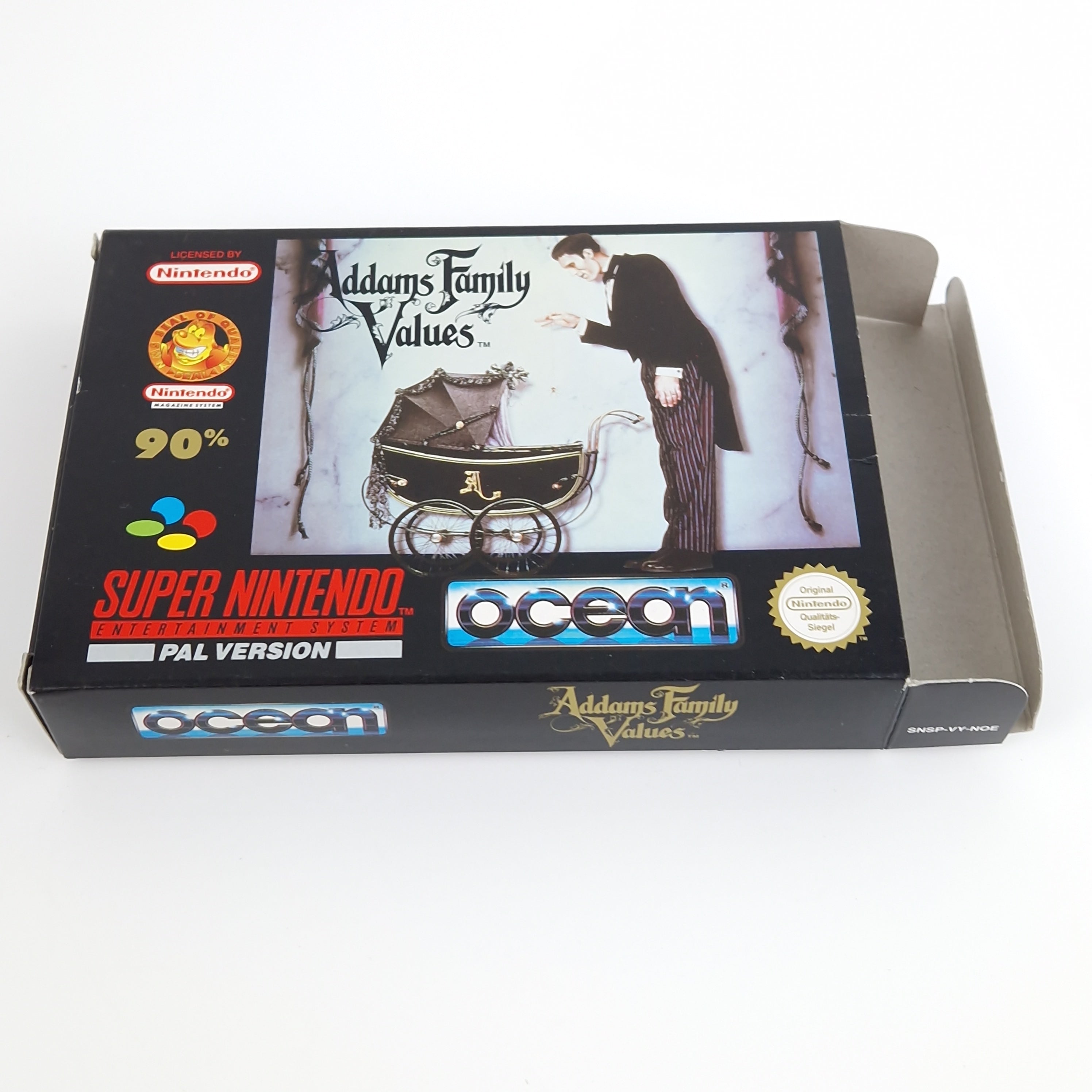 Super Nintendo Spiel – Addams Family Values (OVP PAL)