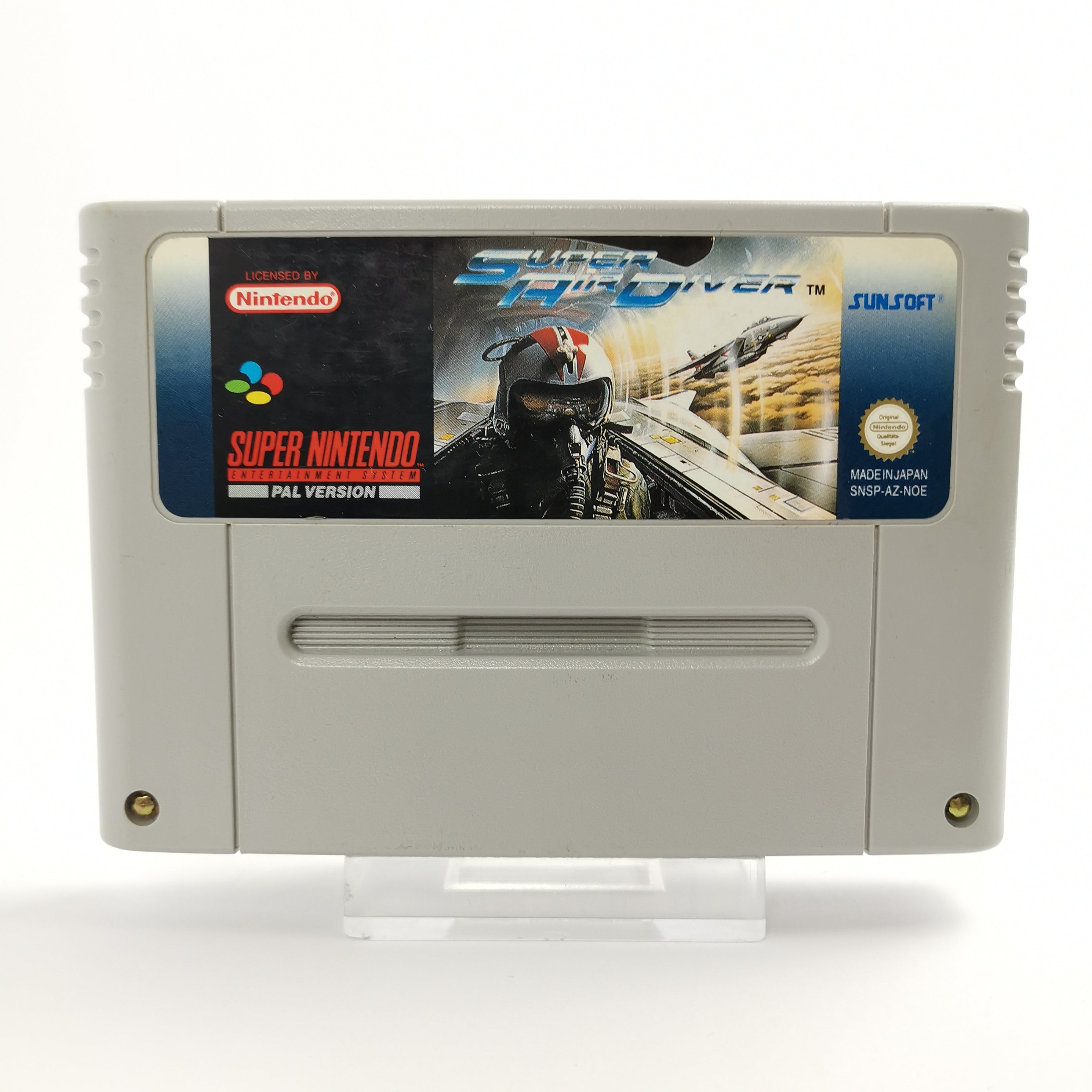 Super Nintendo Spiel – Super Air Diver SNES PAL NOE