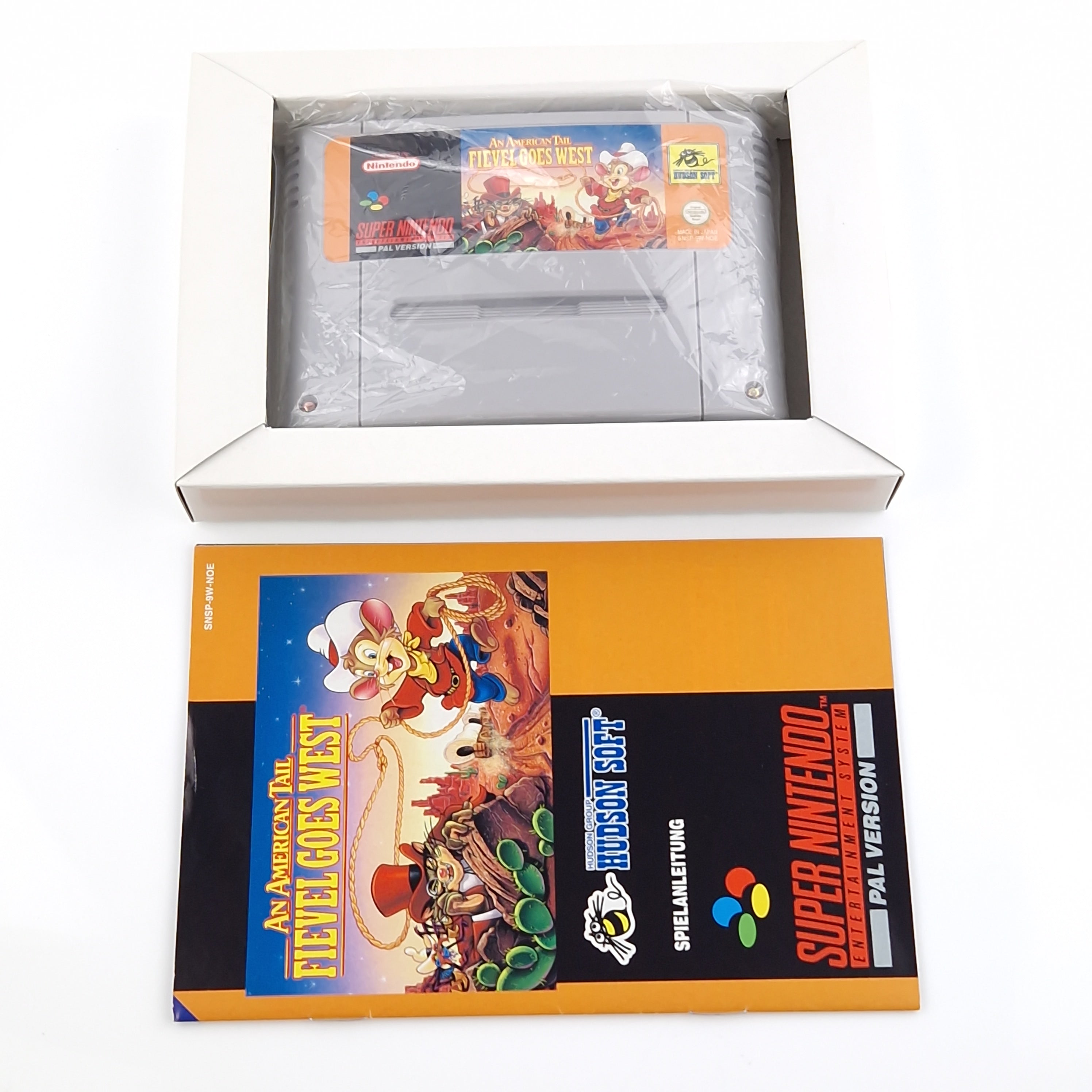 Super Nintendo Spiel – Fievel Goes West OVP PAL SNES