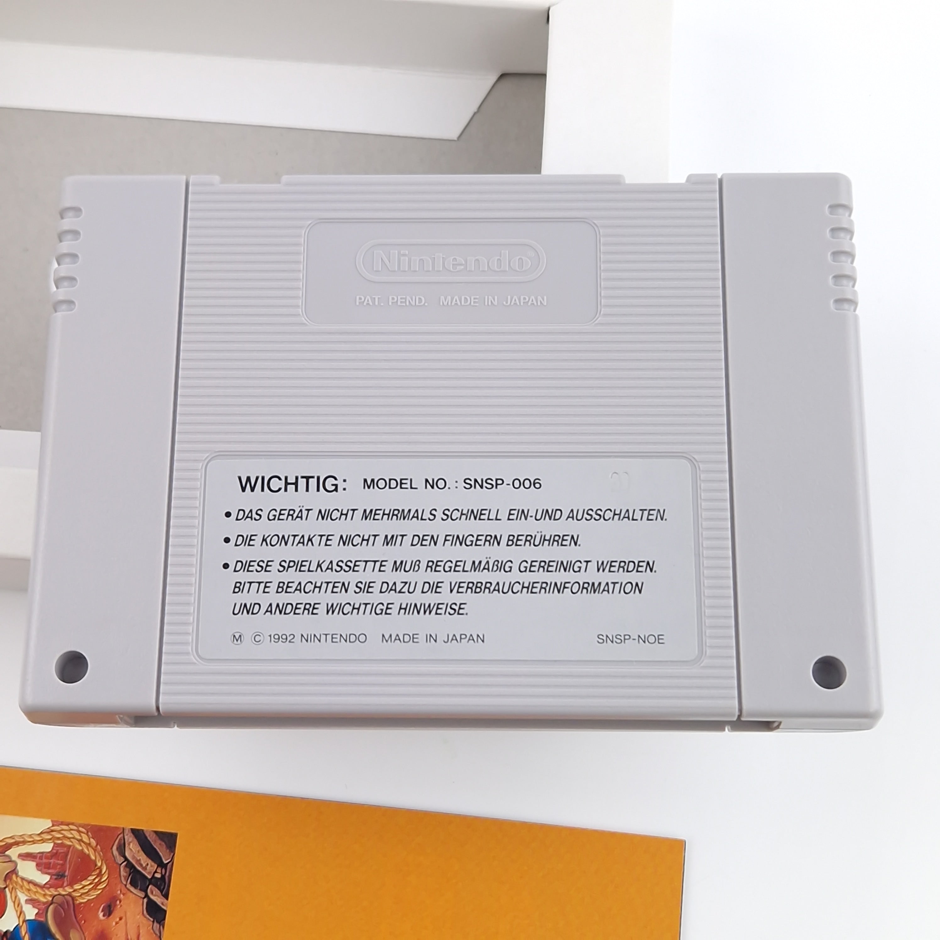 Super Nintendo Spiel – Fievel Goes West OVP PAL SNES