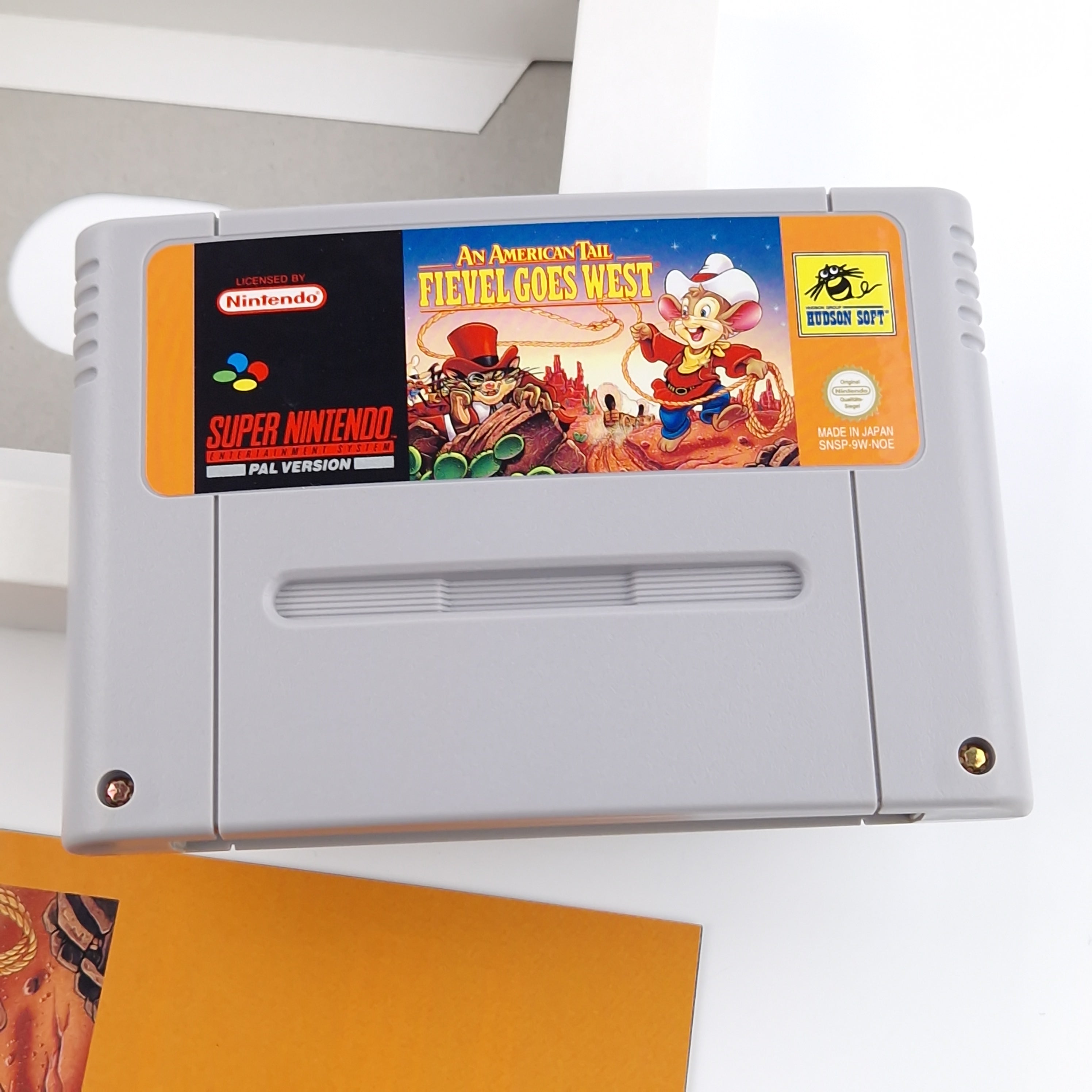 Super Nintendo Spiel – Fievel Goes West OVP PAL SNES