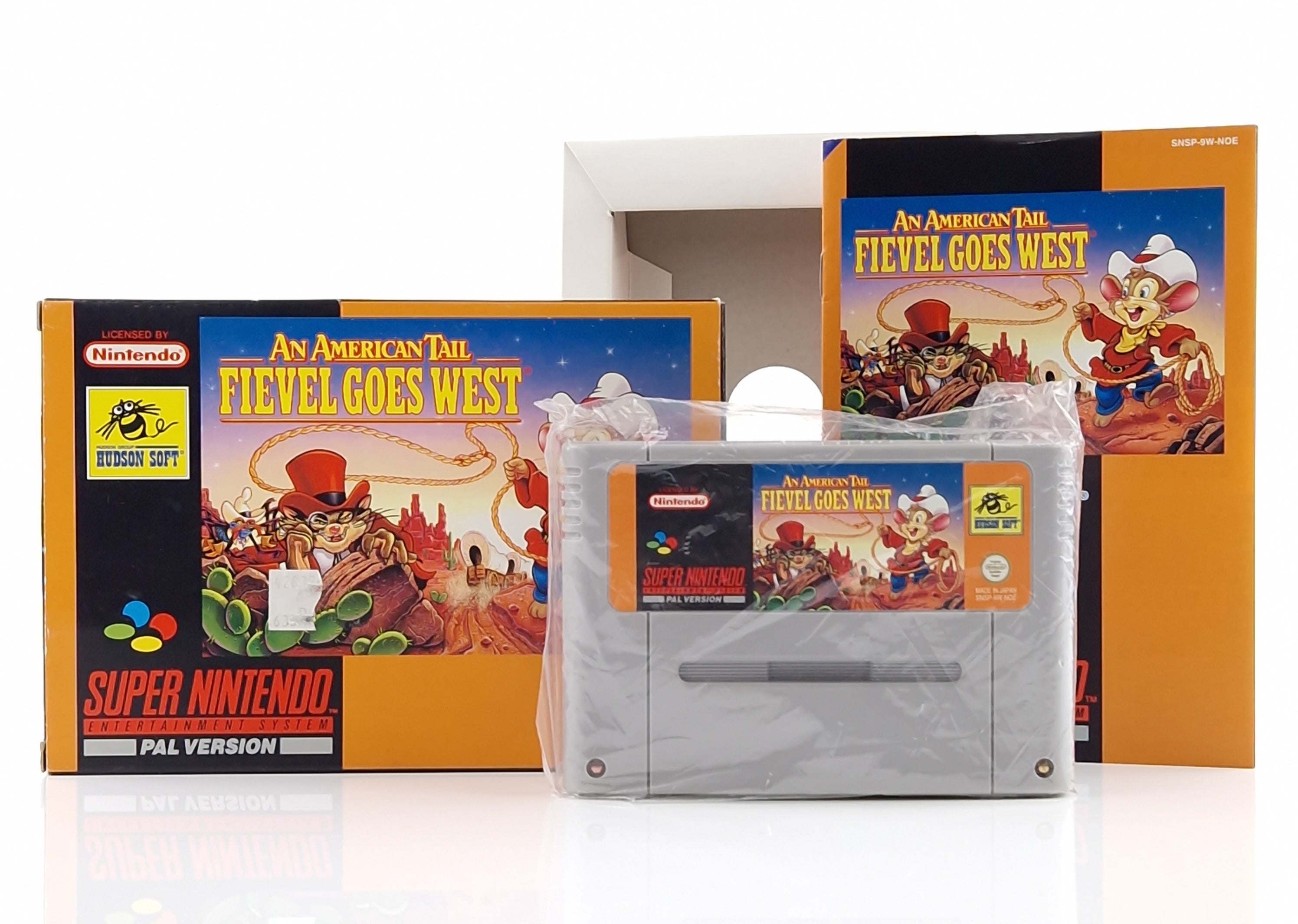 Super Nintendo Spiel – Fievel Goes West OVP PAL SNES