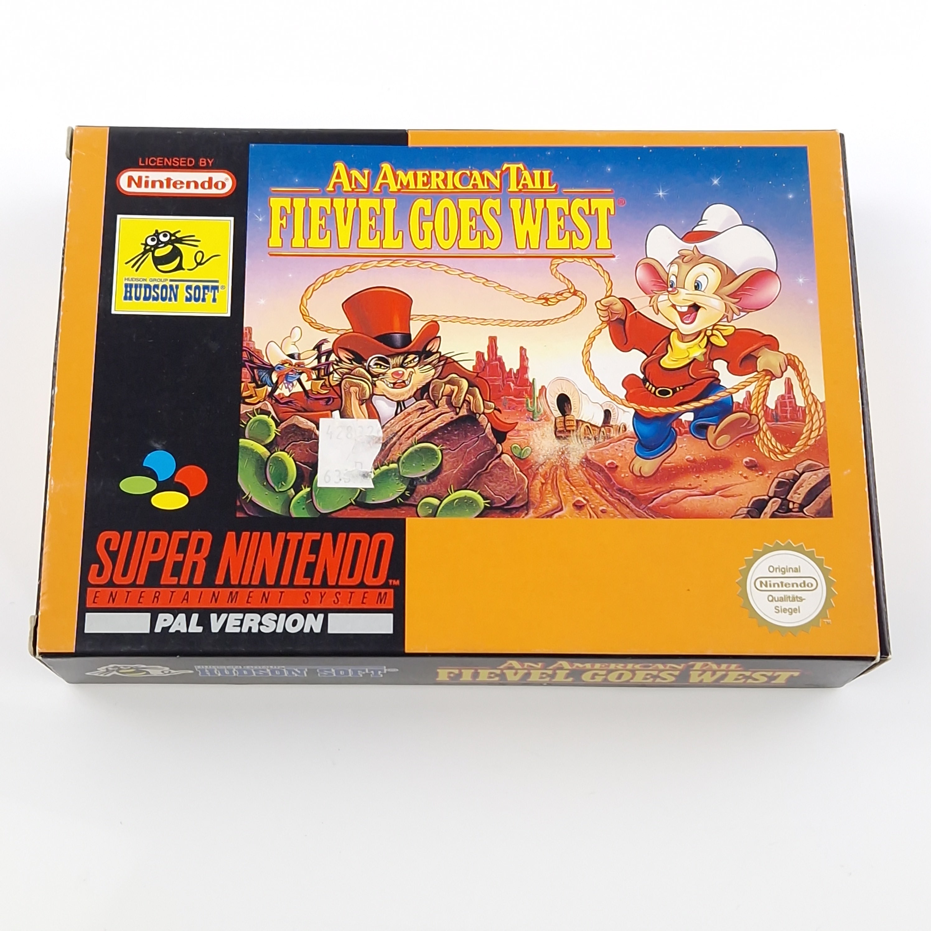 Super Nintendo Spiel – Fievel Goes West OVP PAL SNES