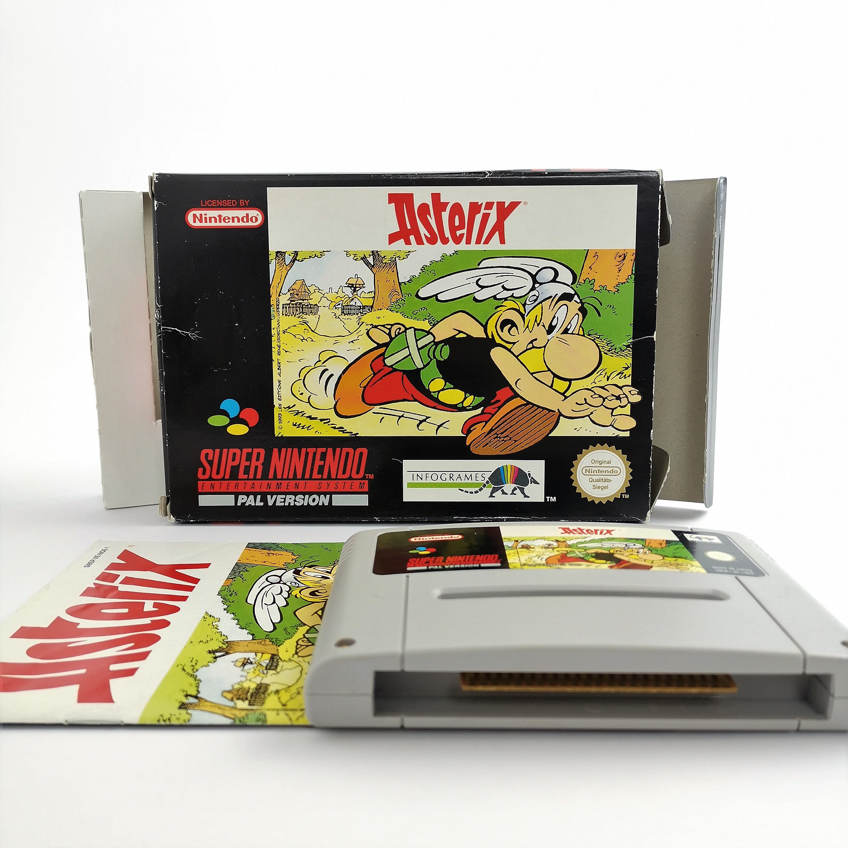 Super Nintendo Spiel – Asterix in OVP (PAL)