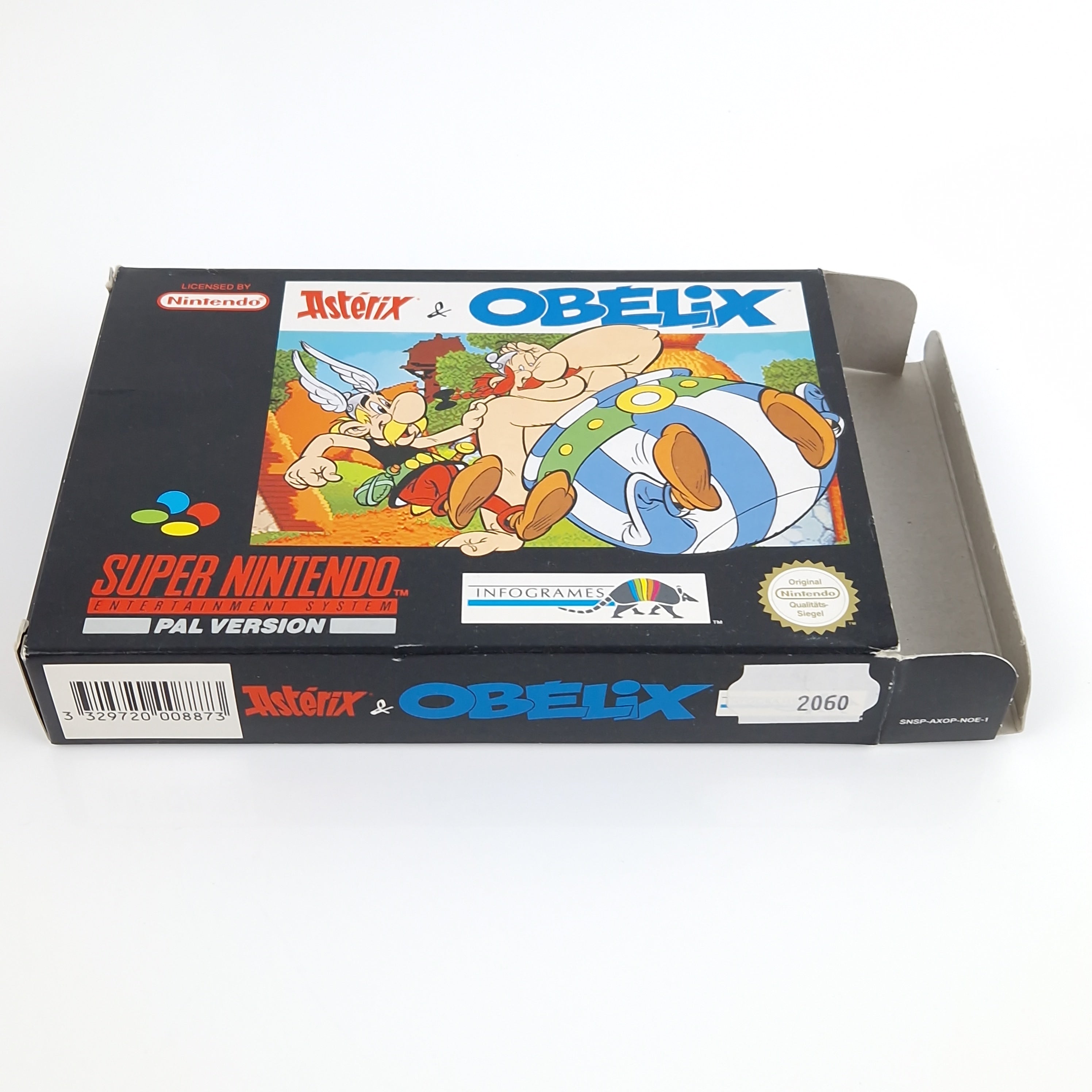 Super Nintendo Spiel – Asterix & Obelix (OVP PAL)