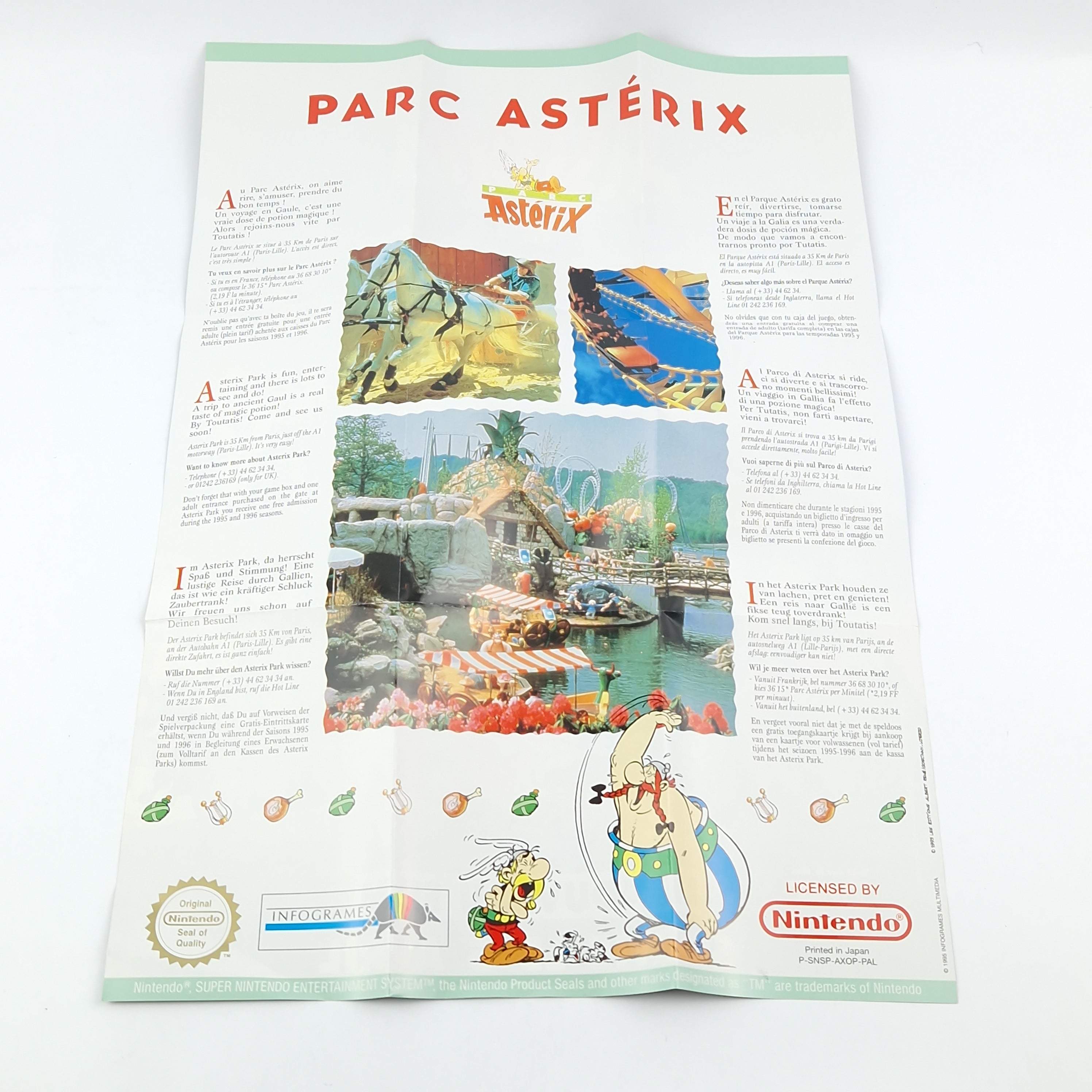 Super Nintendo Spiel – Asterix & Obelix OVP PAL SNES