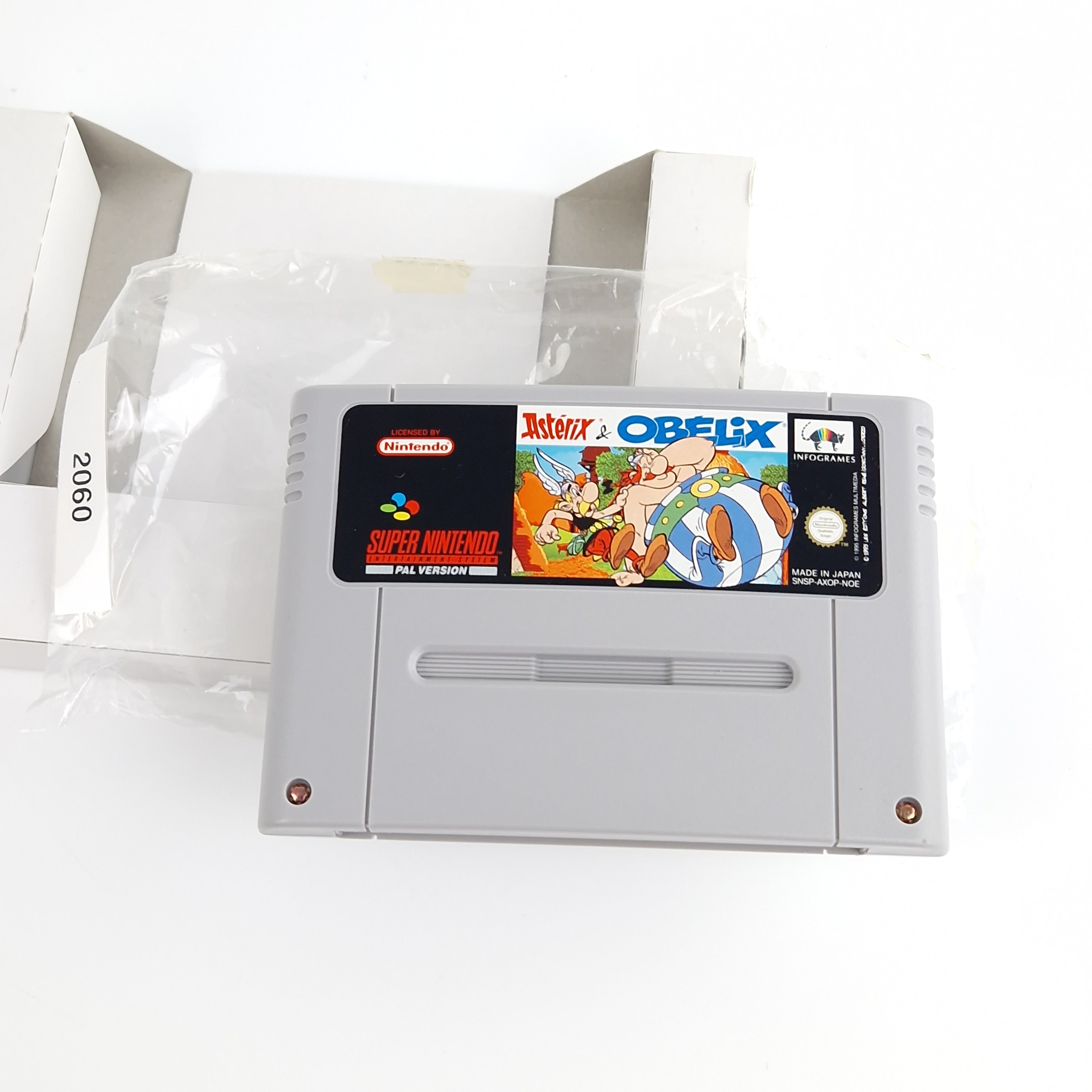 Super Nintendo Spiel – Asterix & Obelix (OVP PAL)