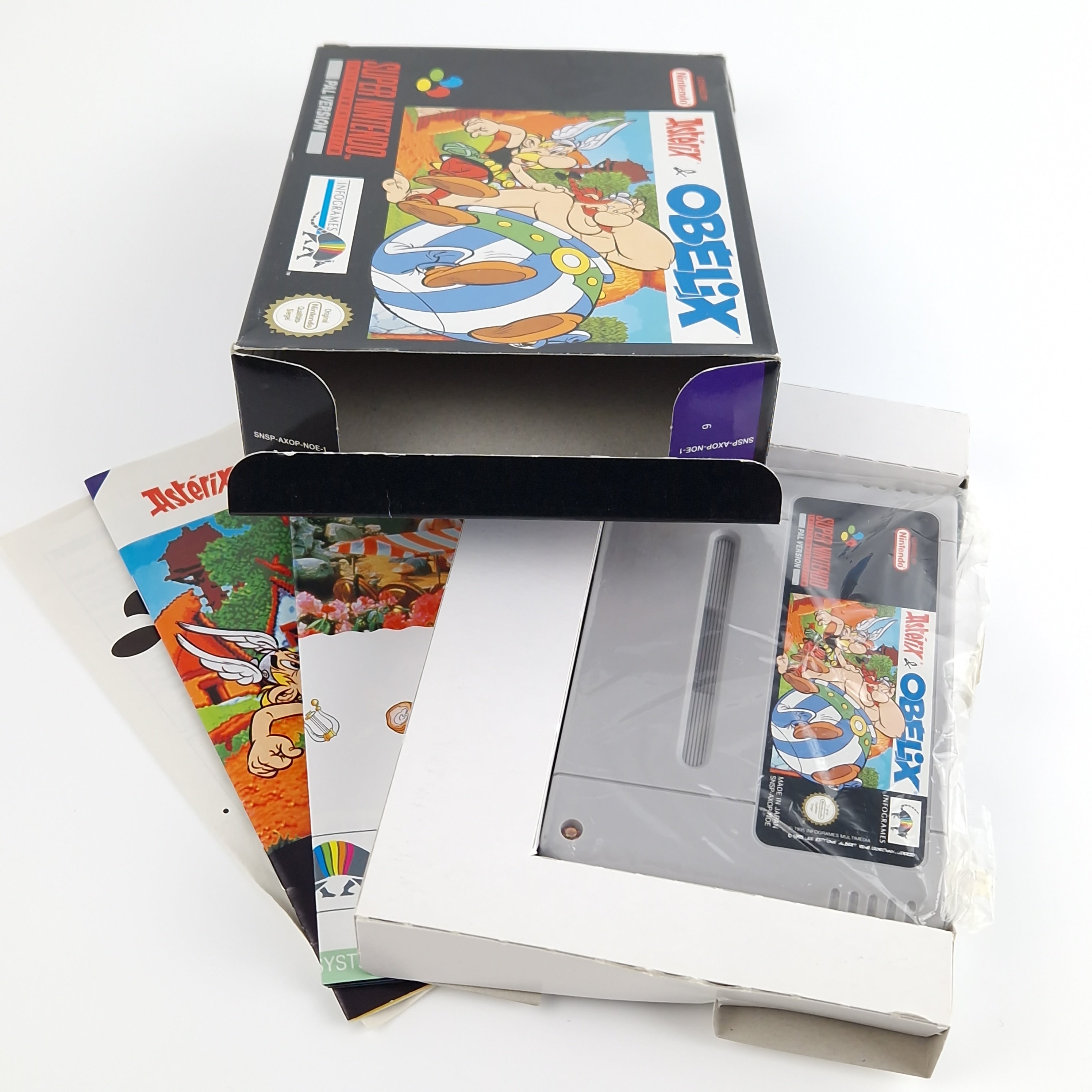 Super Nintendo Spiel – Asterix & Obelix (OVP PAL)