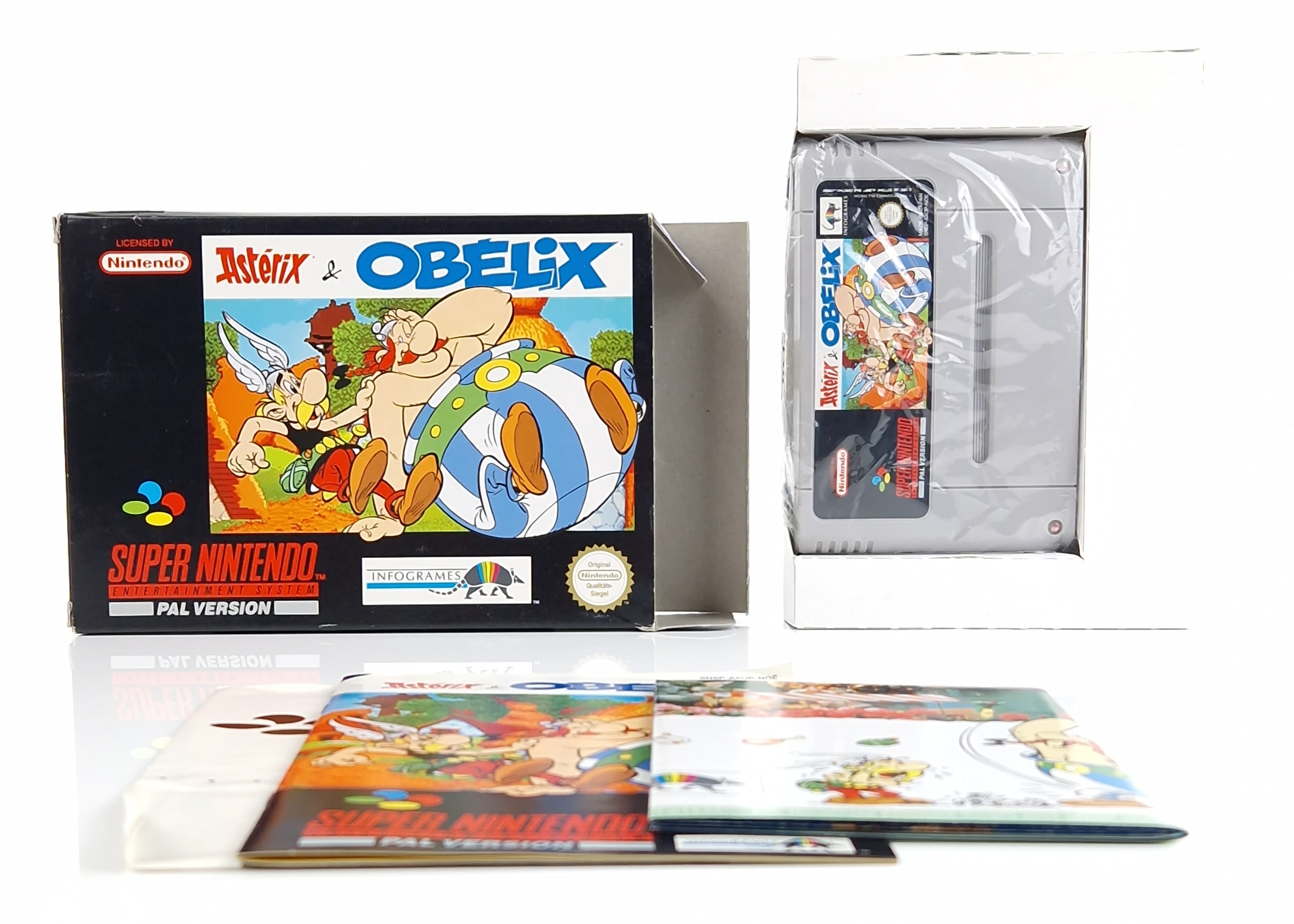 Super Nintendo Spiel – Asterix & Obelix (OVP PAL)