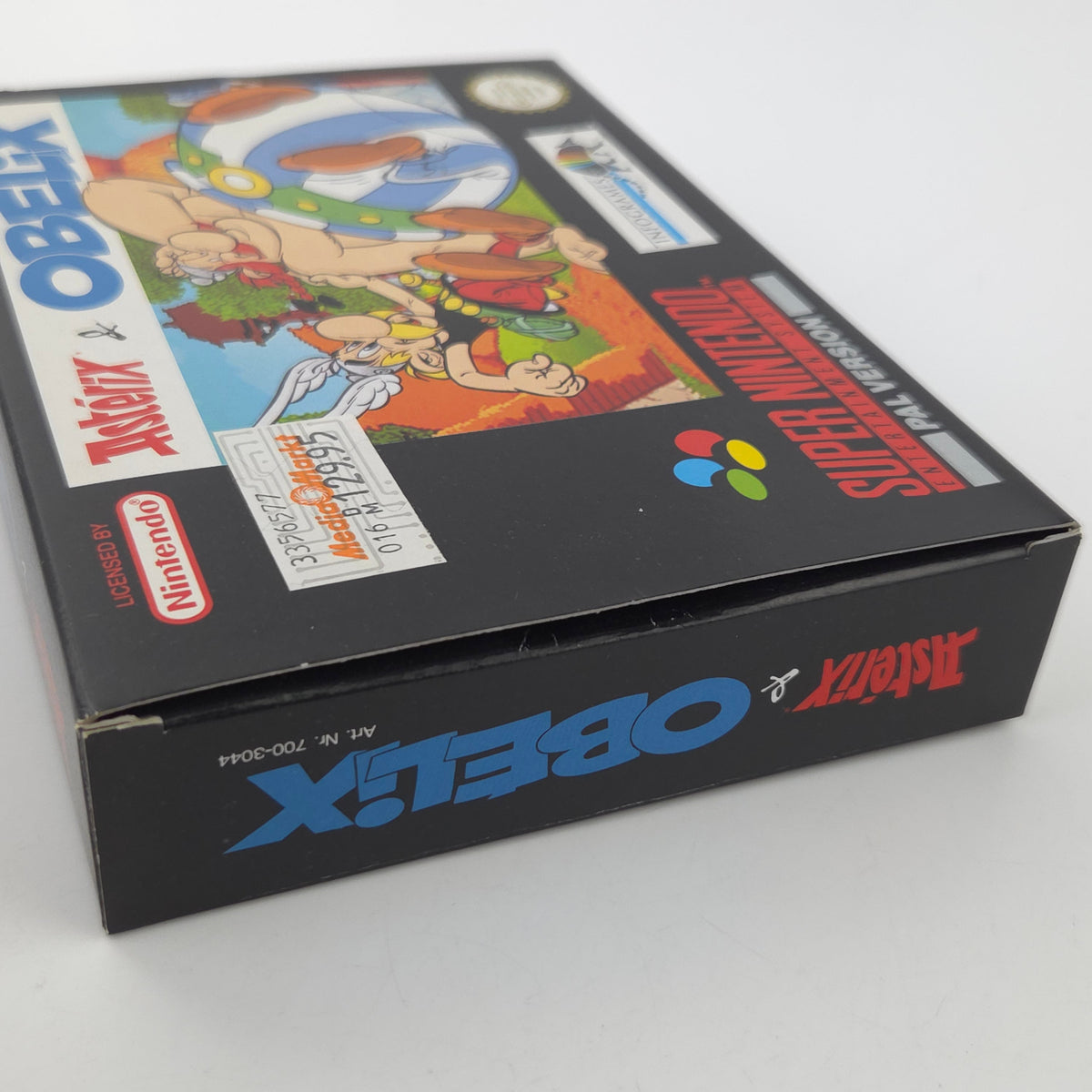 Super Nintendo Spiel Asterix Obelix OVP PAL