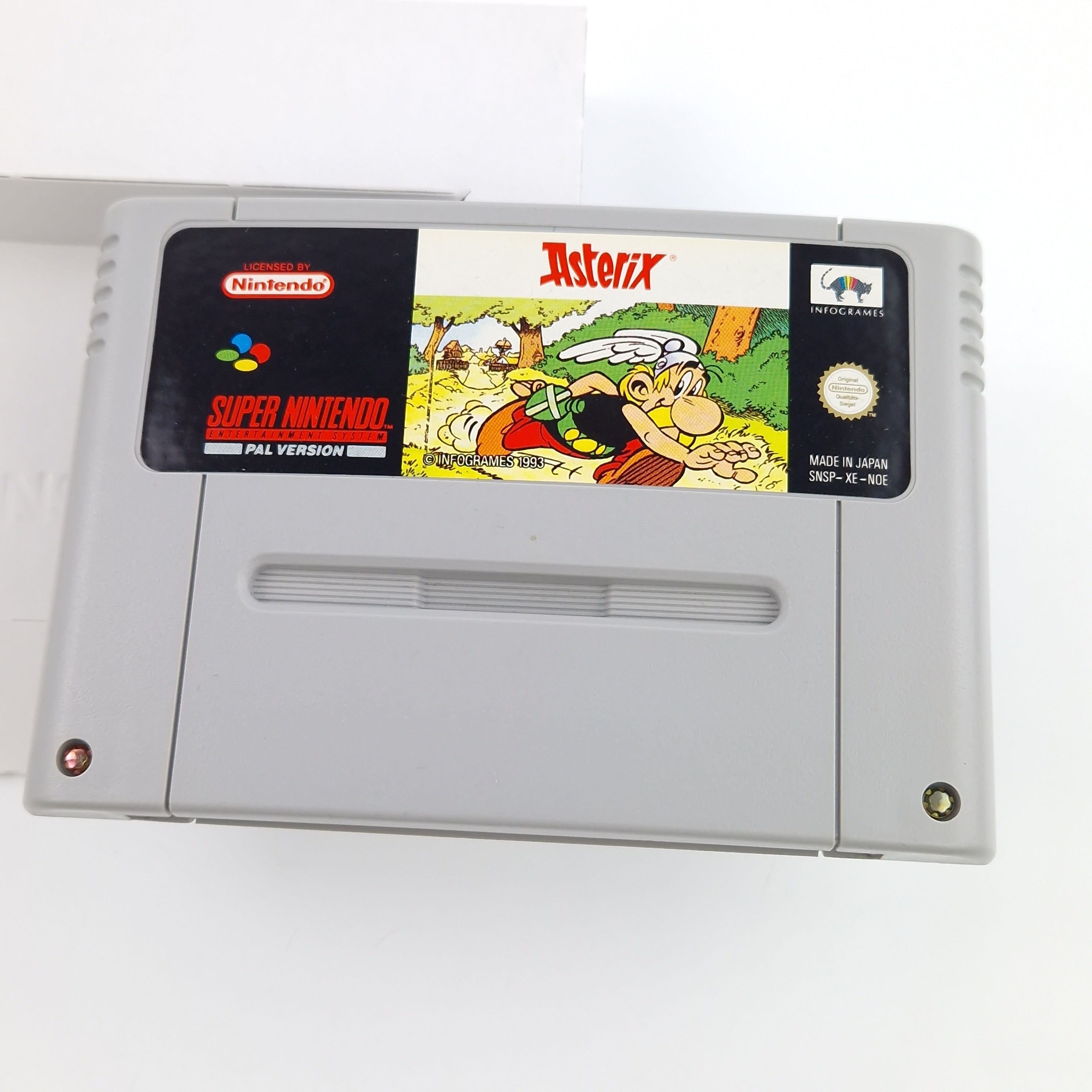 Super Nintendo Spiel – Asterix SNES Modul OVP PAL