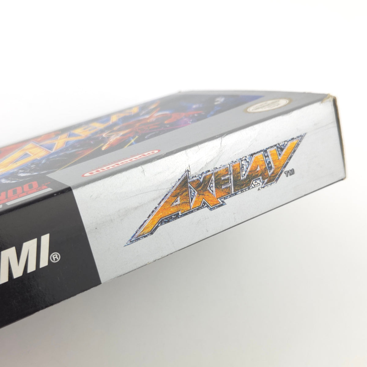Super Nintendo Spiel Axelay CIB OVP
