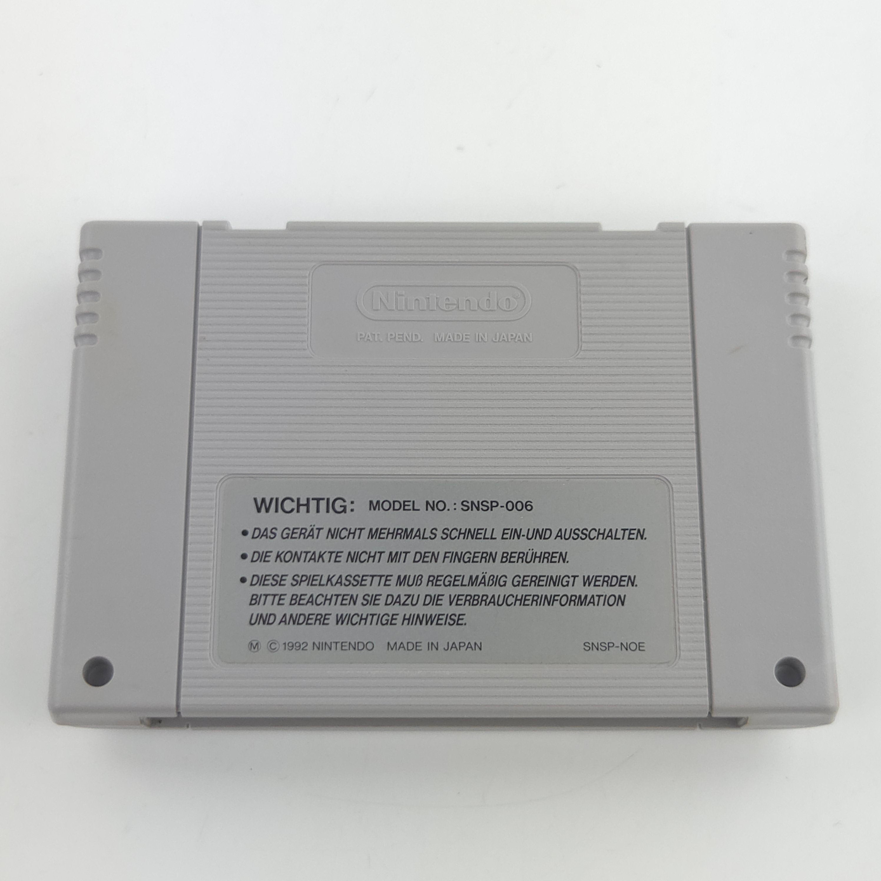 Super Nintendo Spiel Axelay SNES Modul PAL NOE Konami