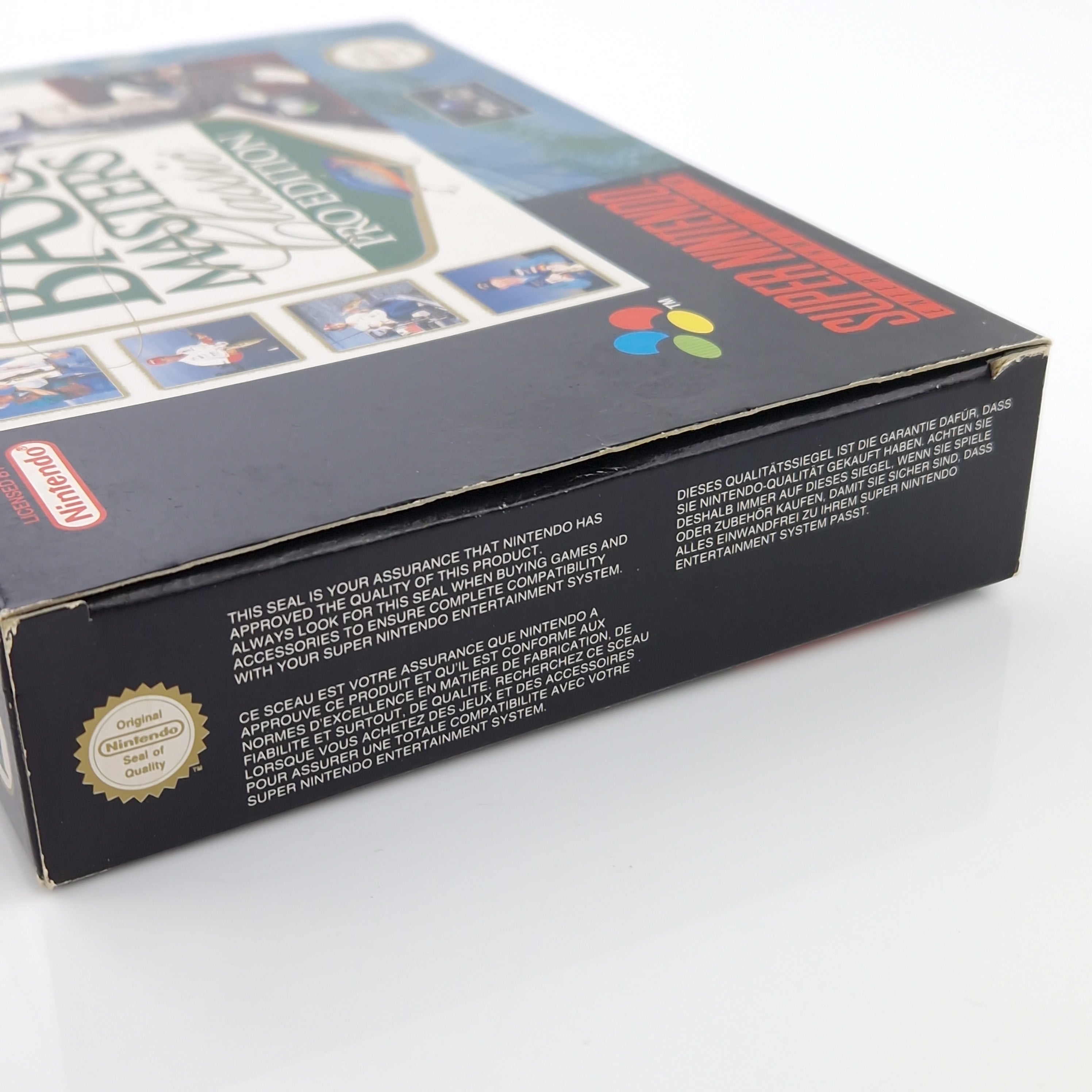 Super Nintendo Spiel – Bass Masters Classic Pro Edition OVP