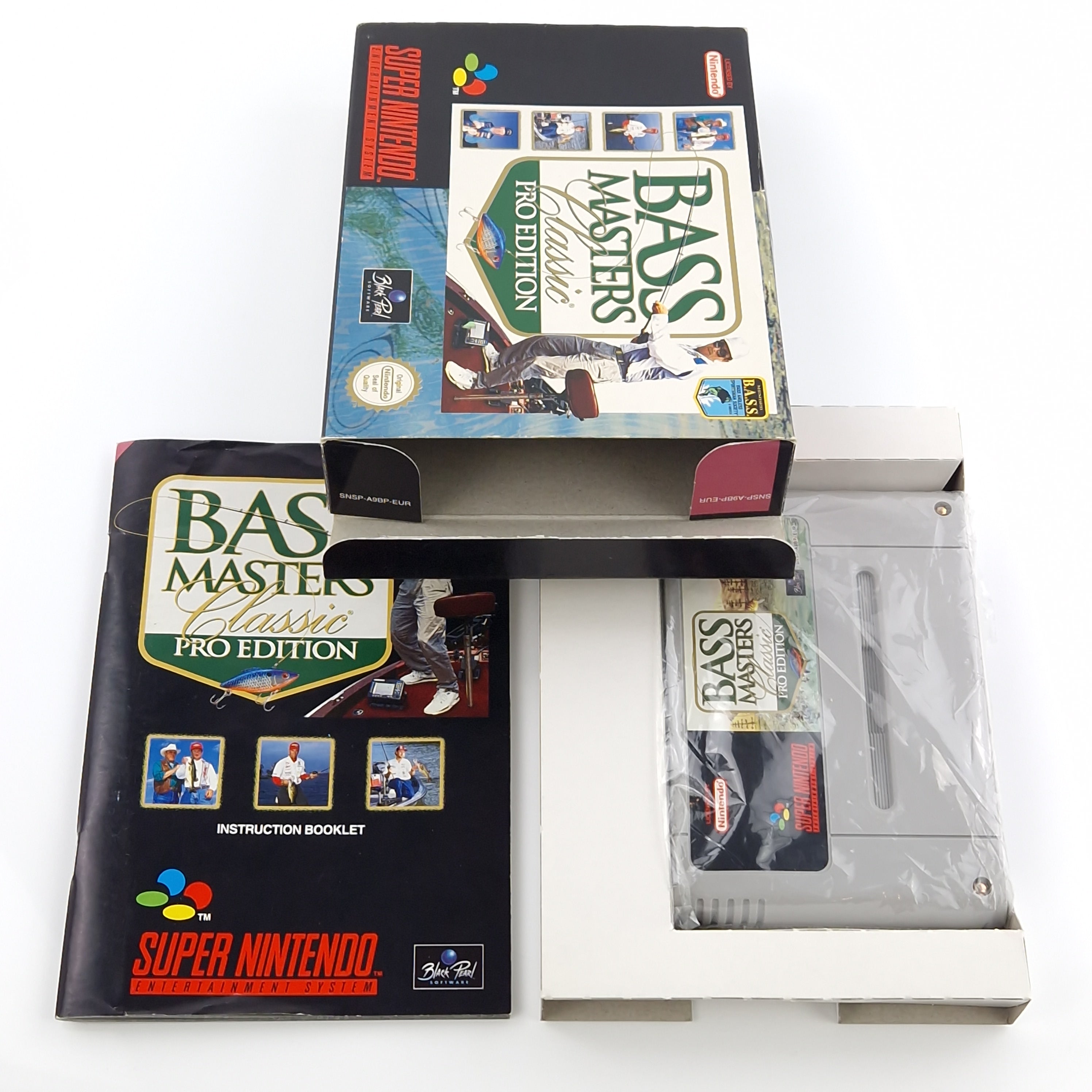 Super Nintendo Spiel – Bass Masters Classic Pro Edition OVP