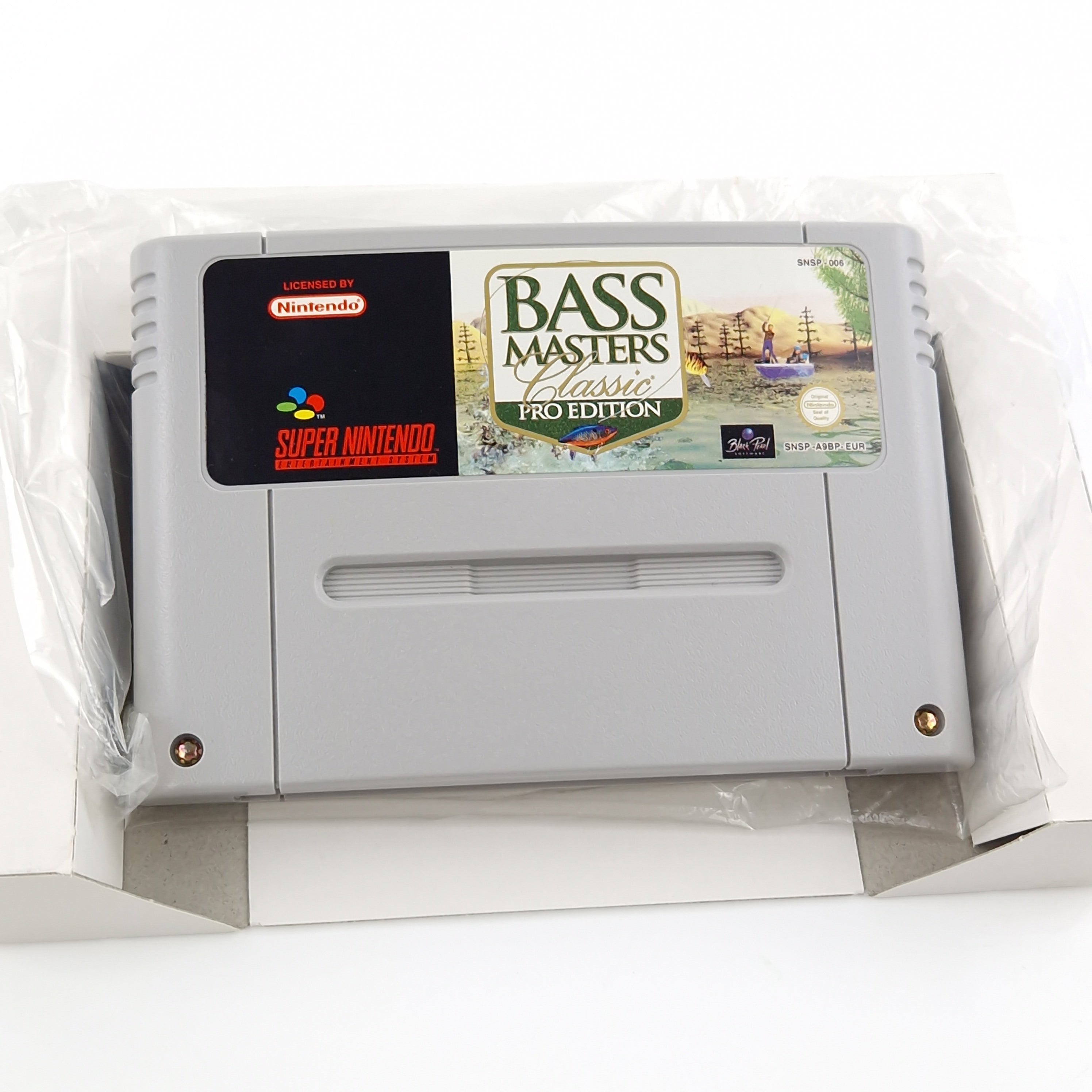 Super Nintendo Spiel – Bass Masters Classic Pro Edition OVP