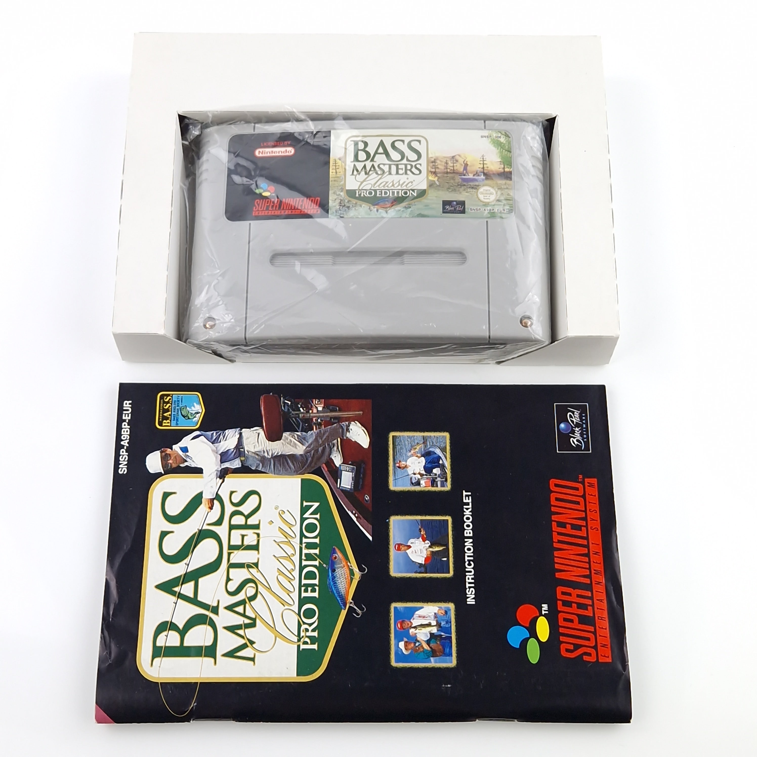 Super Nintendo Spiel – Bass Masters Classic Pro Edition OVP
