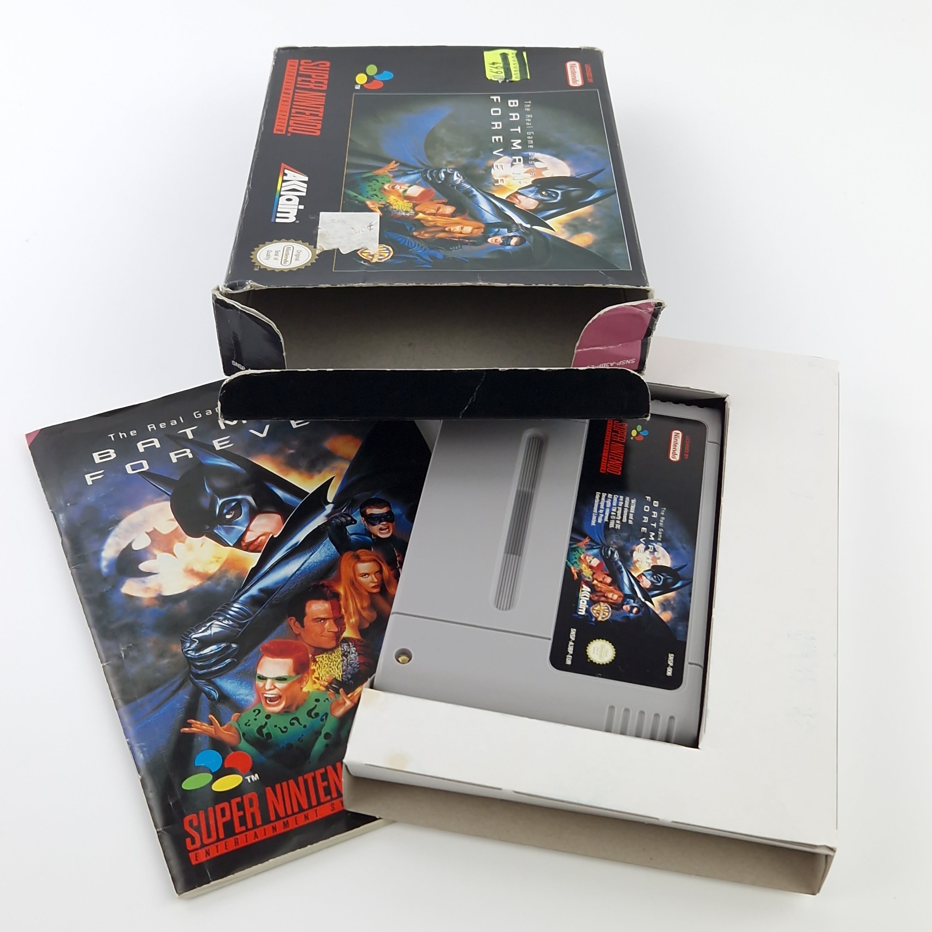 Super Nintendo Spiel – Batman Forever OVP PAL