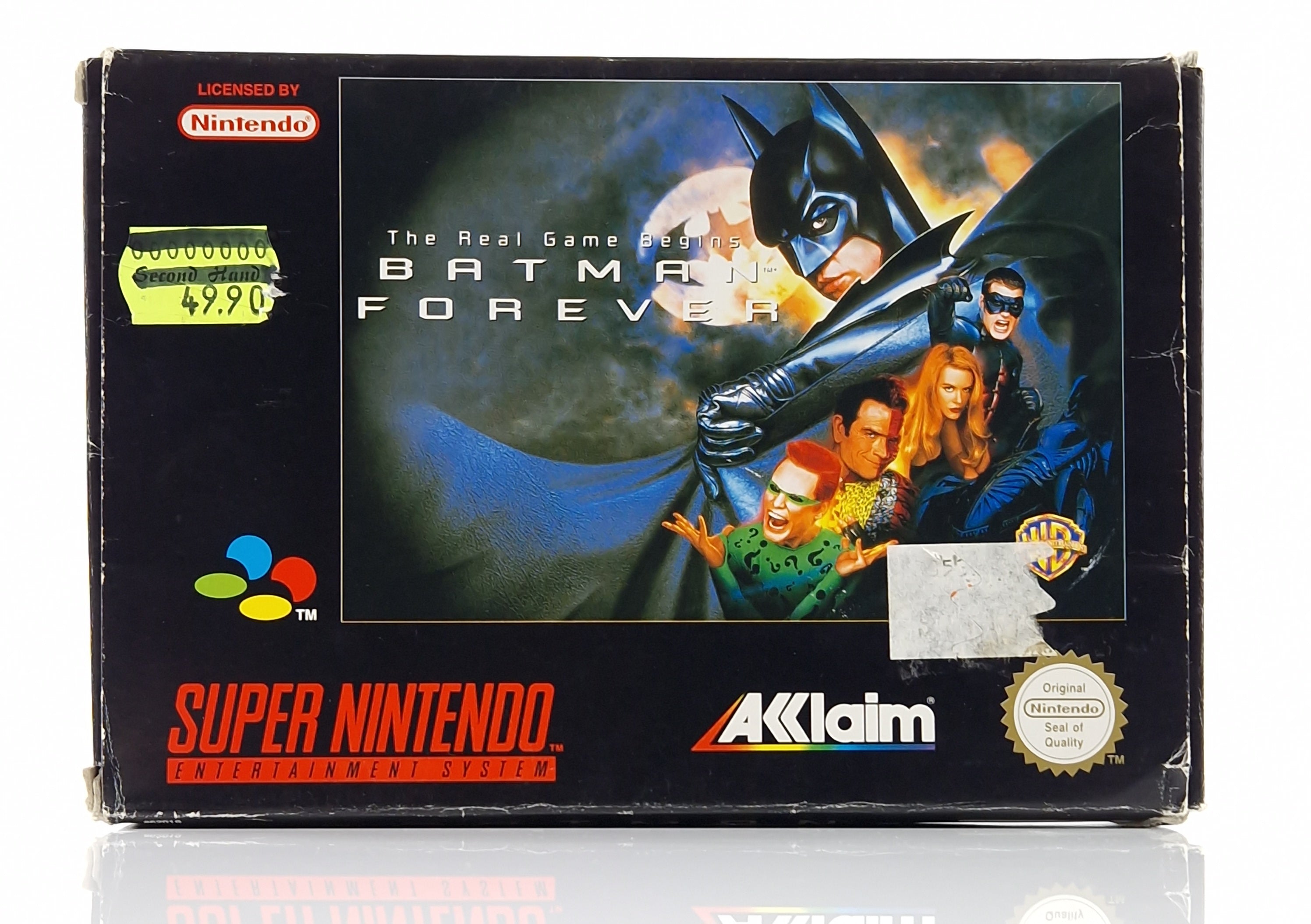 Super Nintendo Spiel – Batman Forever OVP PAL