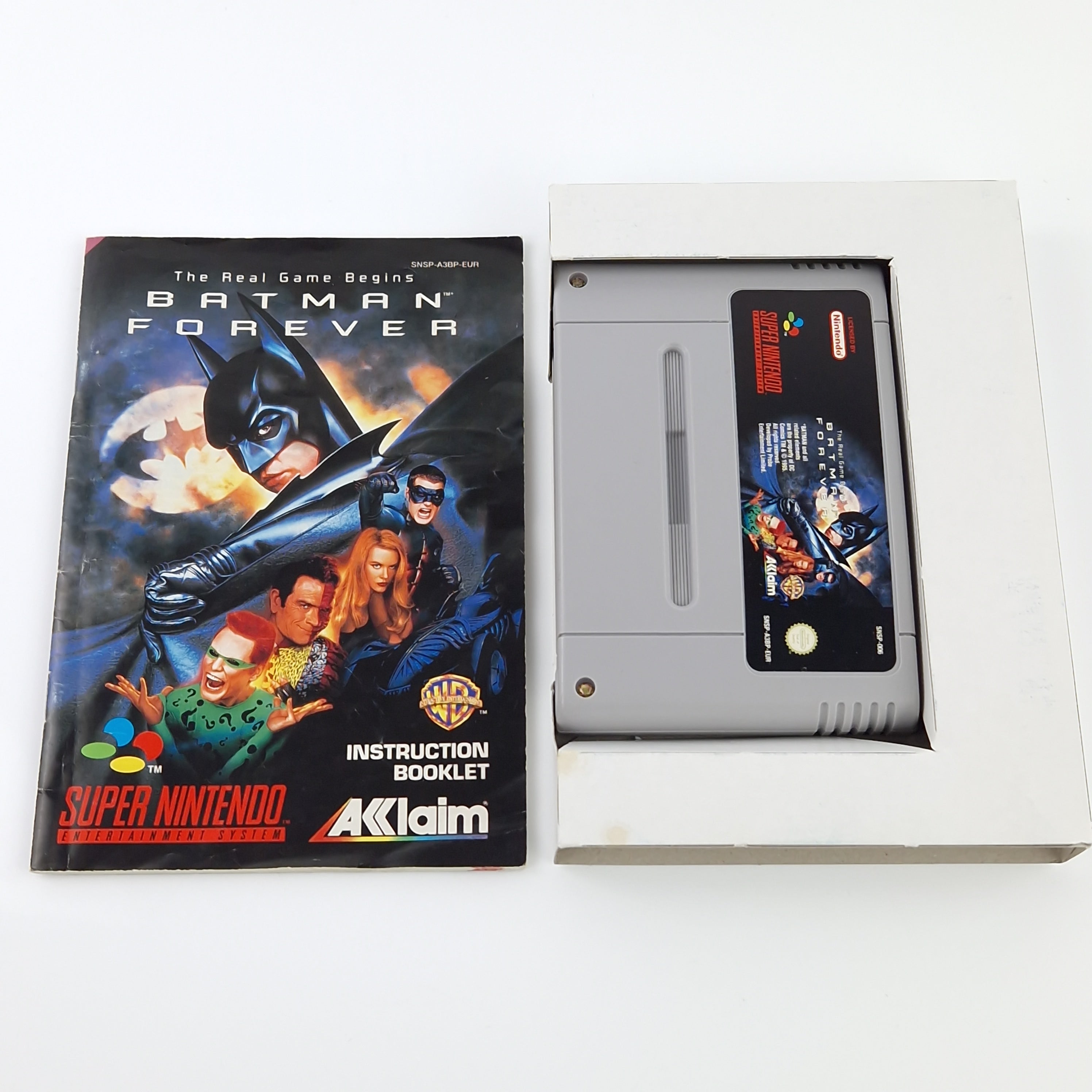 Super Nintendo Spiel – Batman Forever OVP PAL