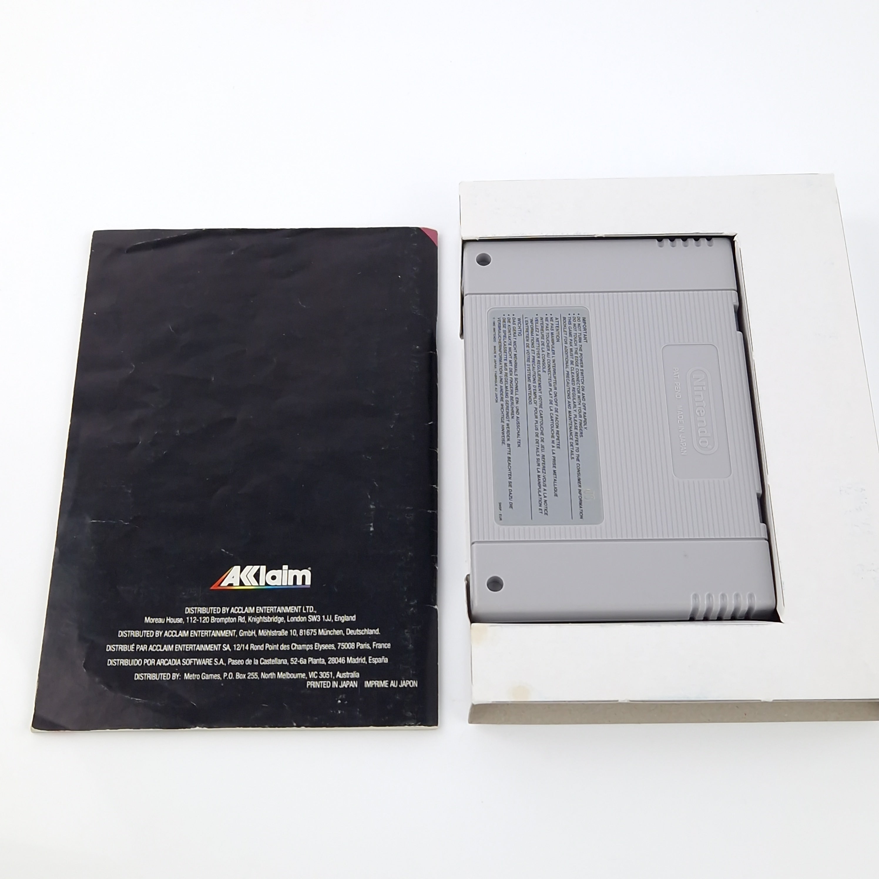 Super Nintendo Spiel – Batman Forever OVP PAL