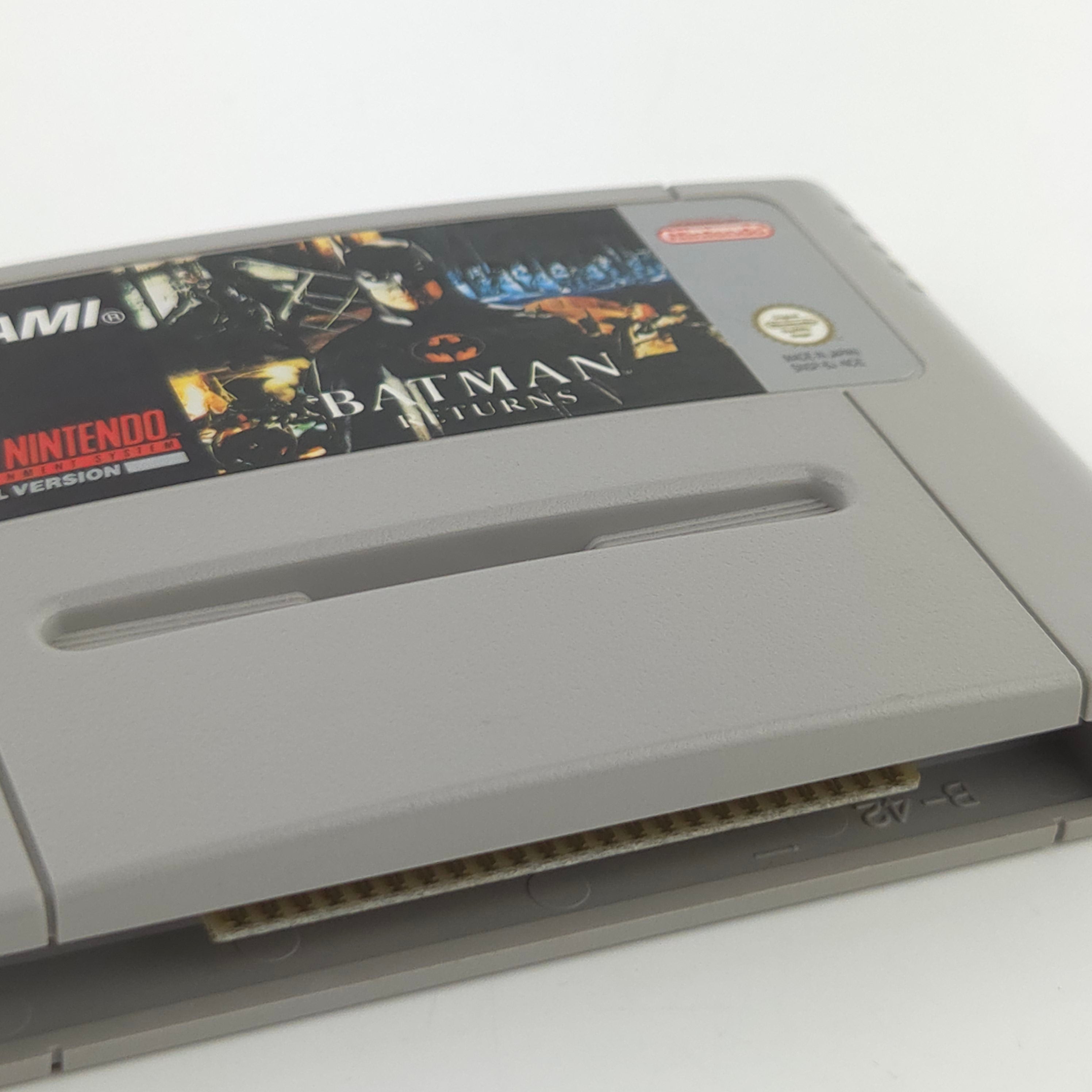 Super Nintendo Spiel Batman Returns Modul PAL