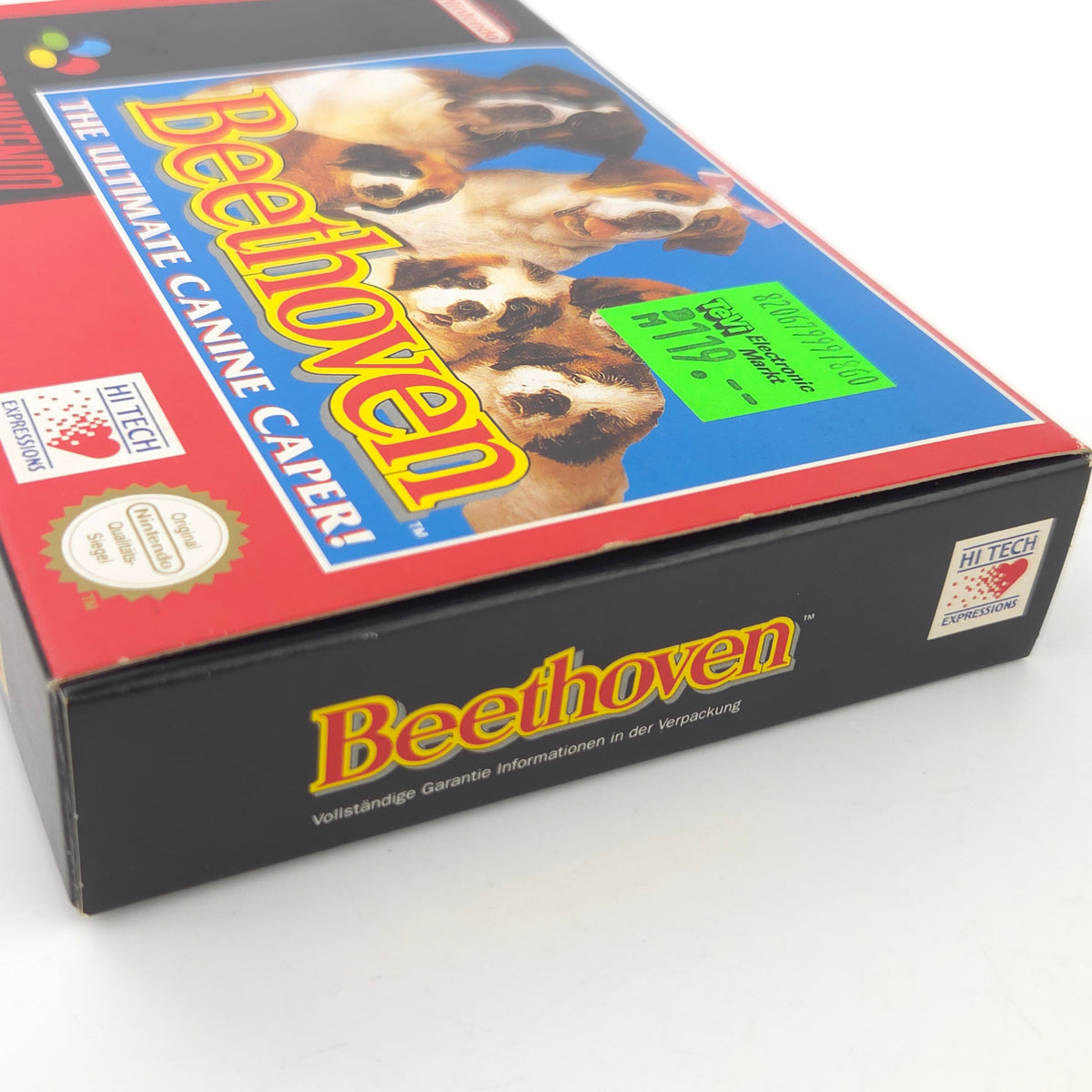 Super Nintendo Spiel Beethoven Ultimate Canine Caper OVP PAL