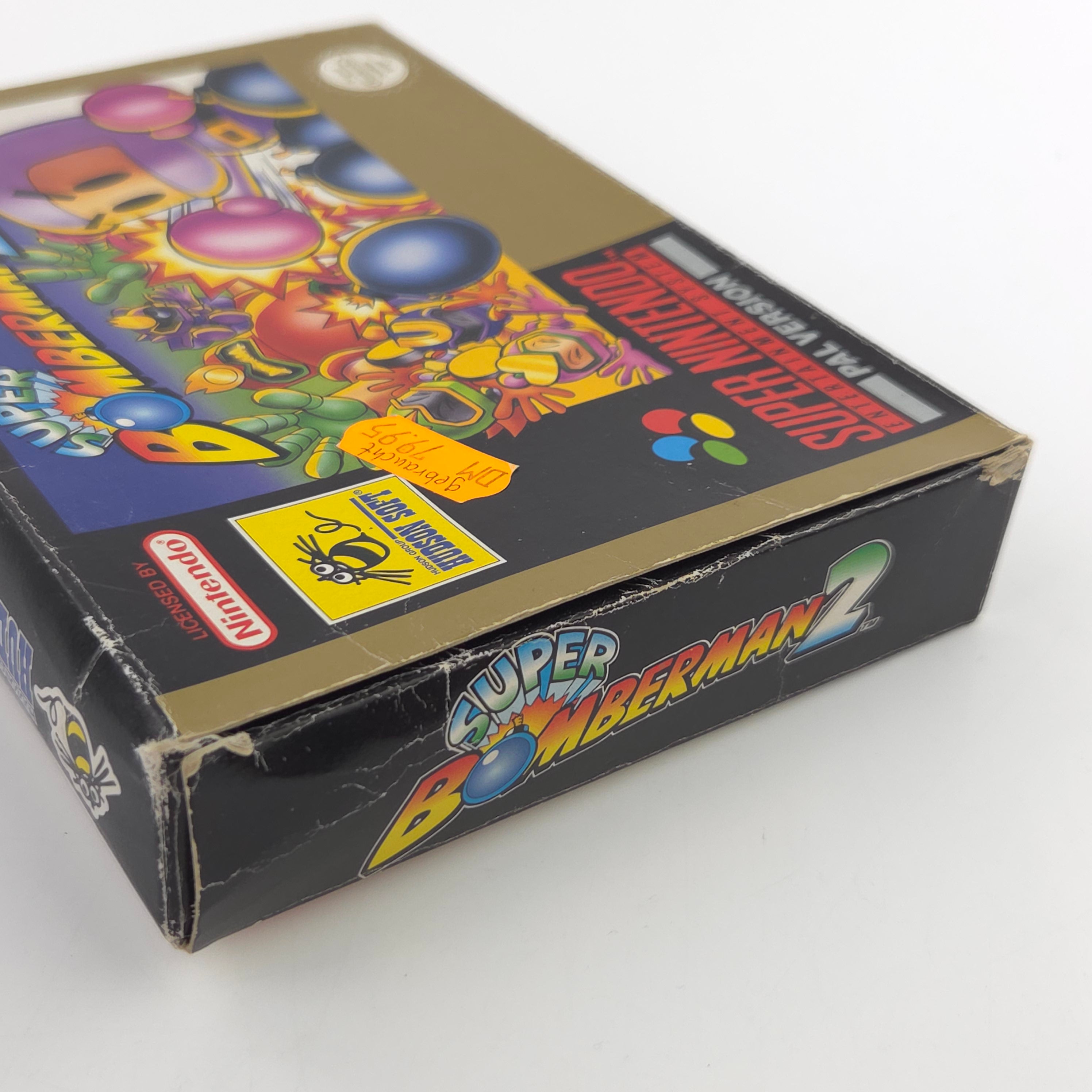 Super Nintendo Spiel – Super Bomberman 2 (SNES)