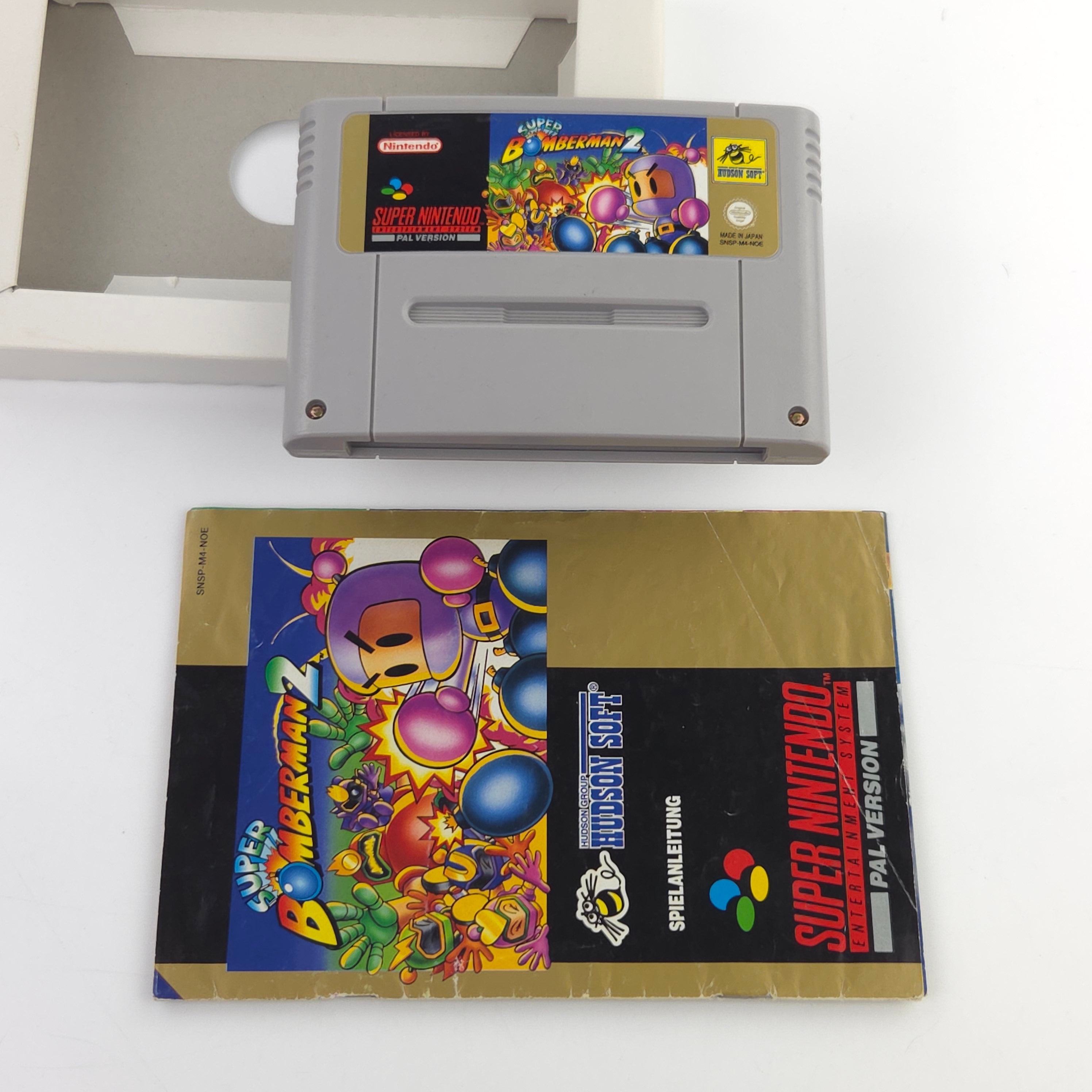 Super Nintendo Spiel – Super Bomberman 2 (SNES)