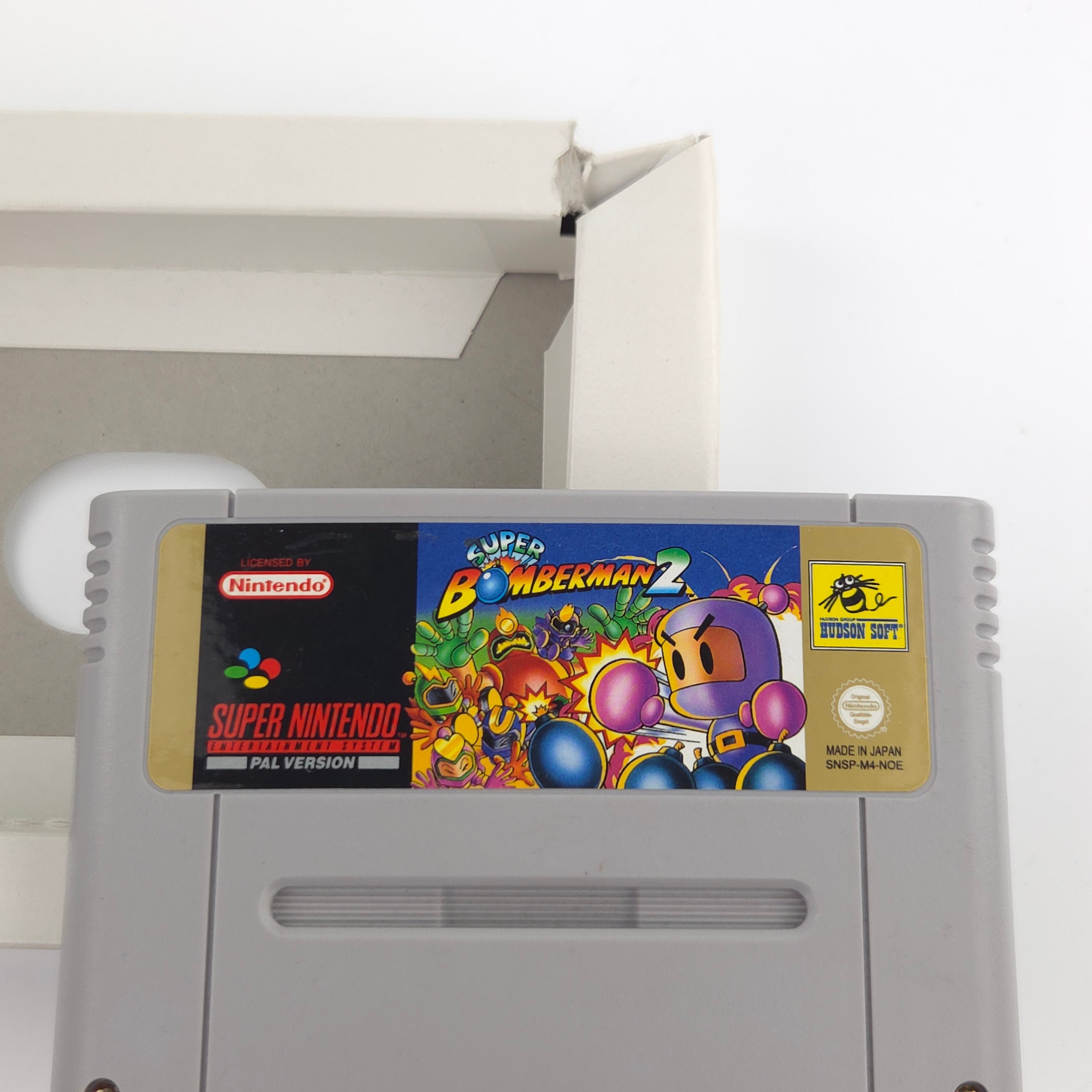 Super Nintendo Spiel – Super Bomberman 2 (SNES)