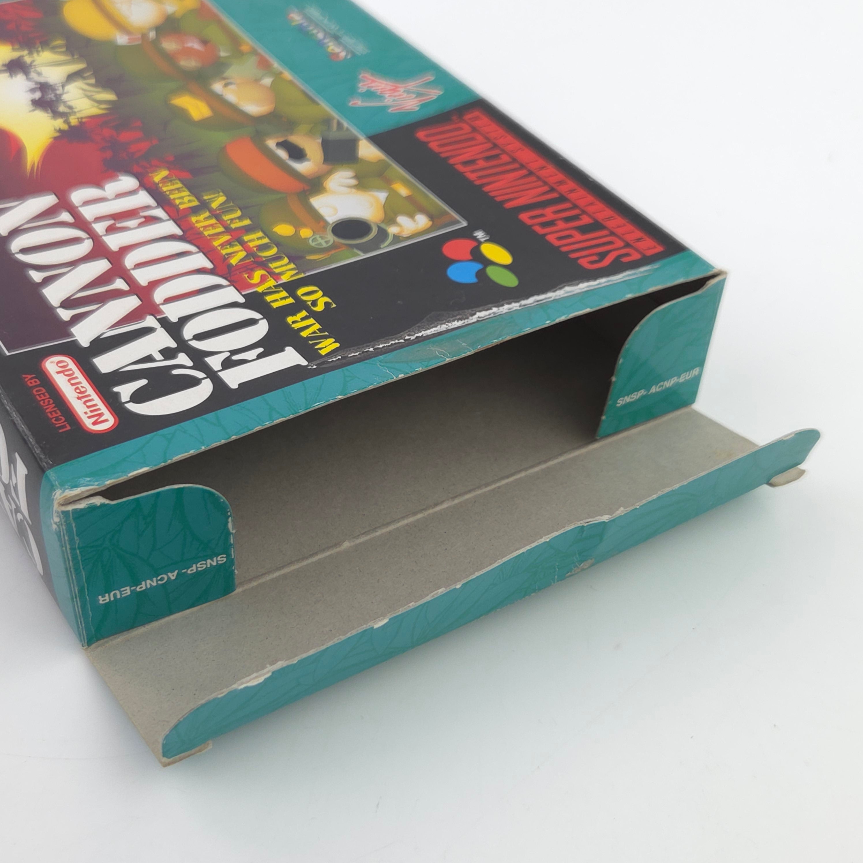 Super Nintendo Spiel – Cannon Fodder (SNES OVP)