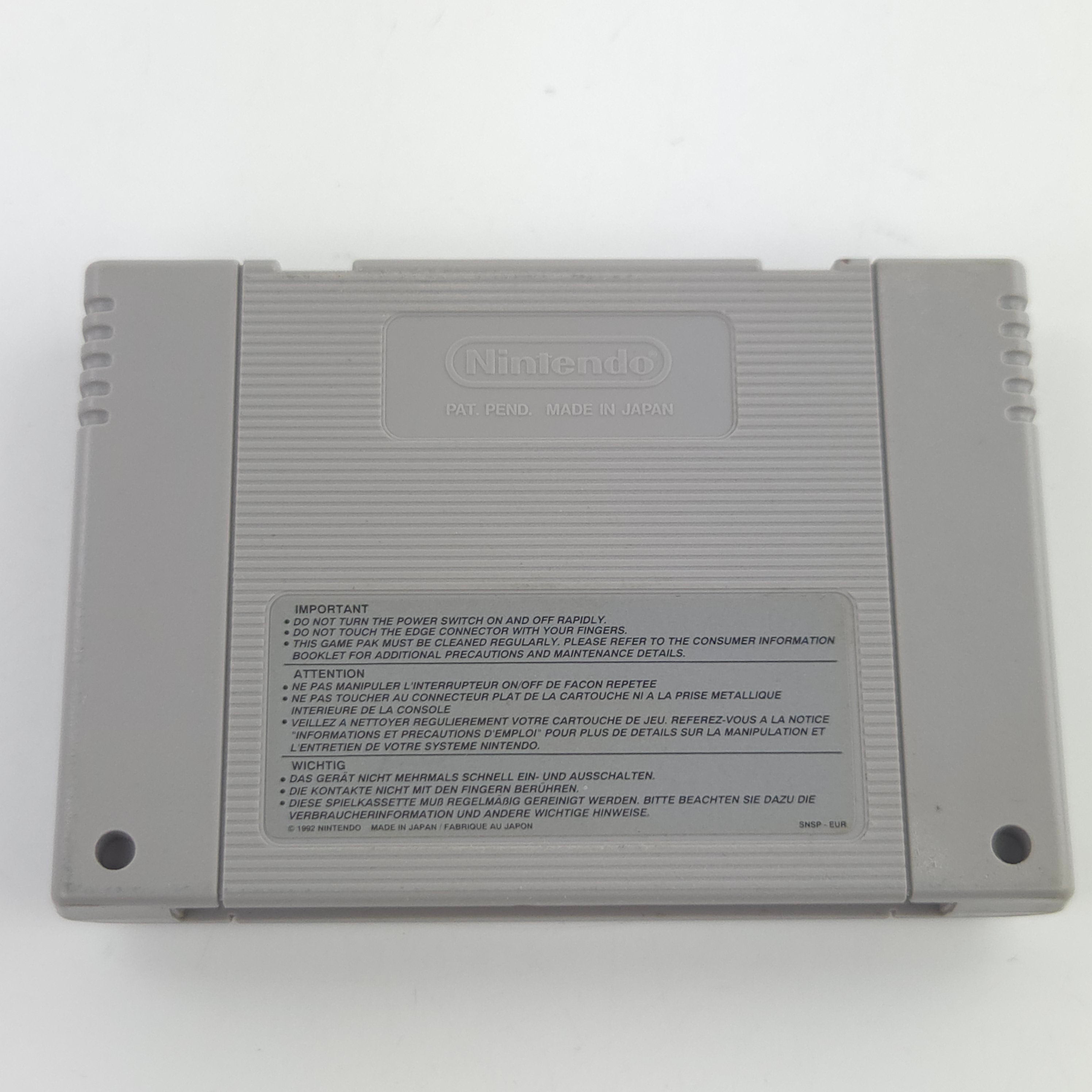 Super Nintendo Spiel Captain Commando SNES Modul PAL EUR