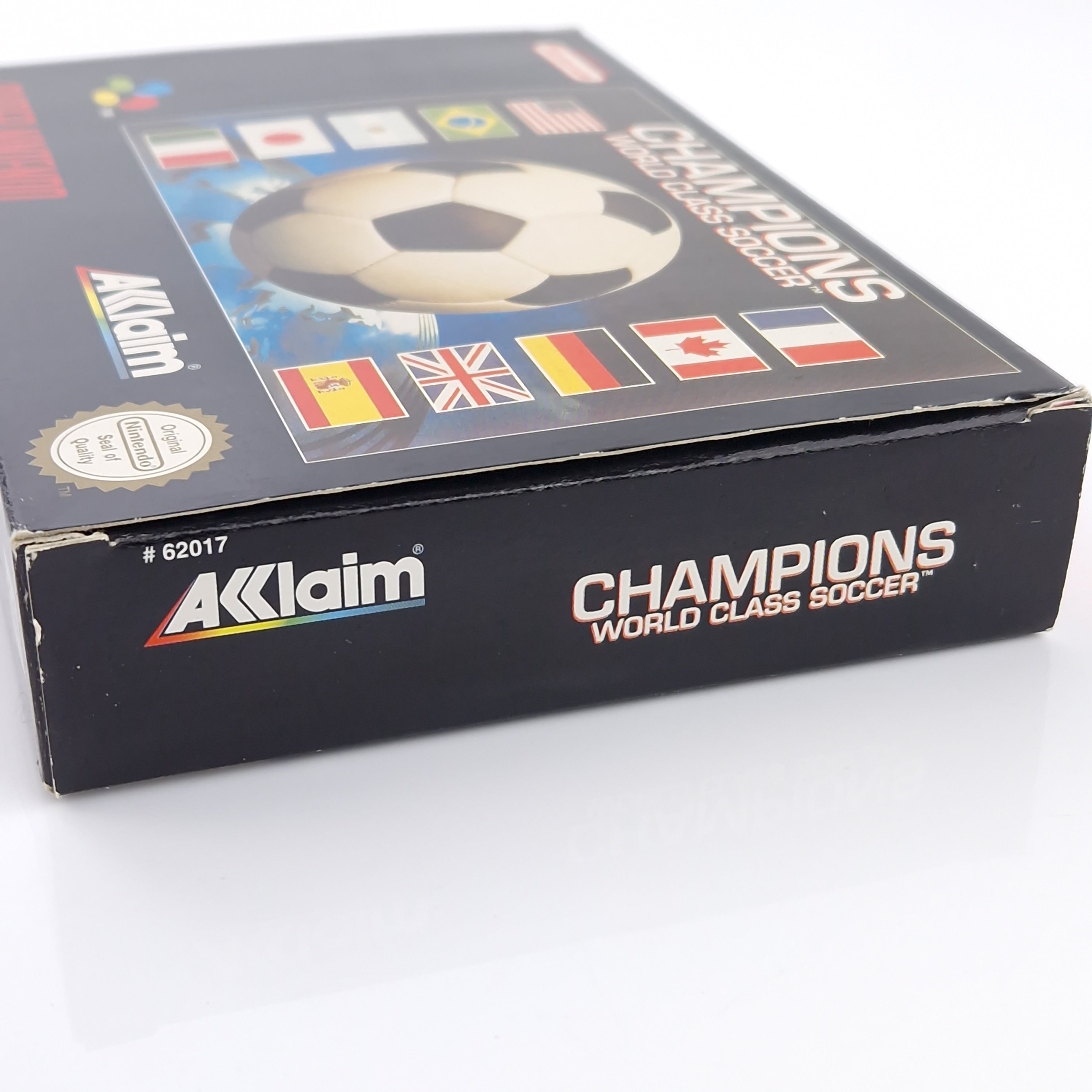 Super Nintendo Spiel – Champions World Class Soccer (PAL OVP)