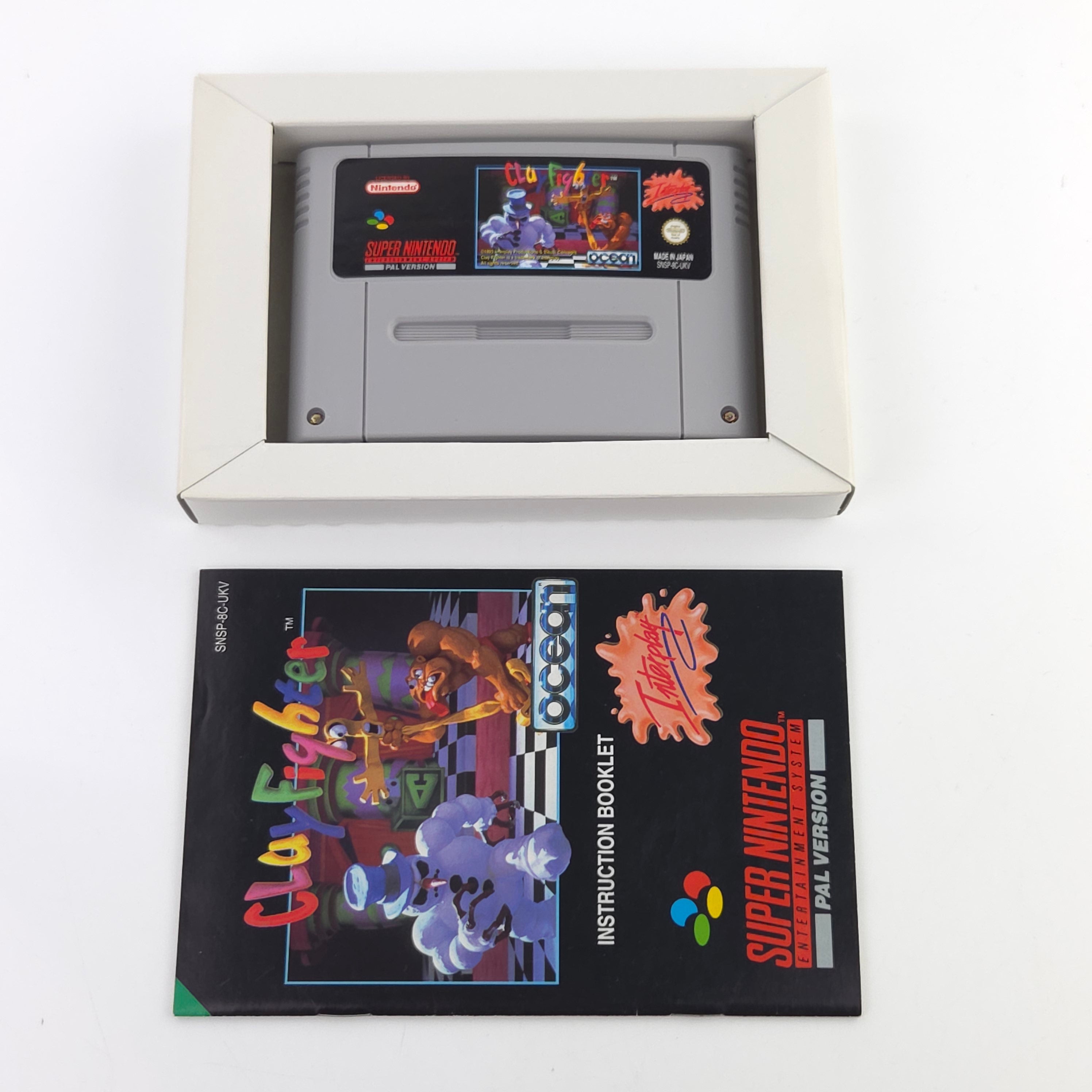 Super Nintendo Spiel – Clay Fighter (SNES OVP)