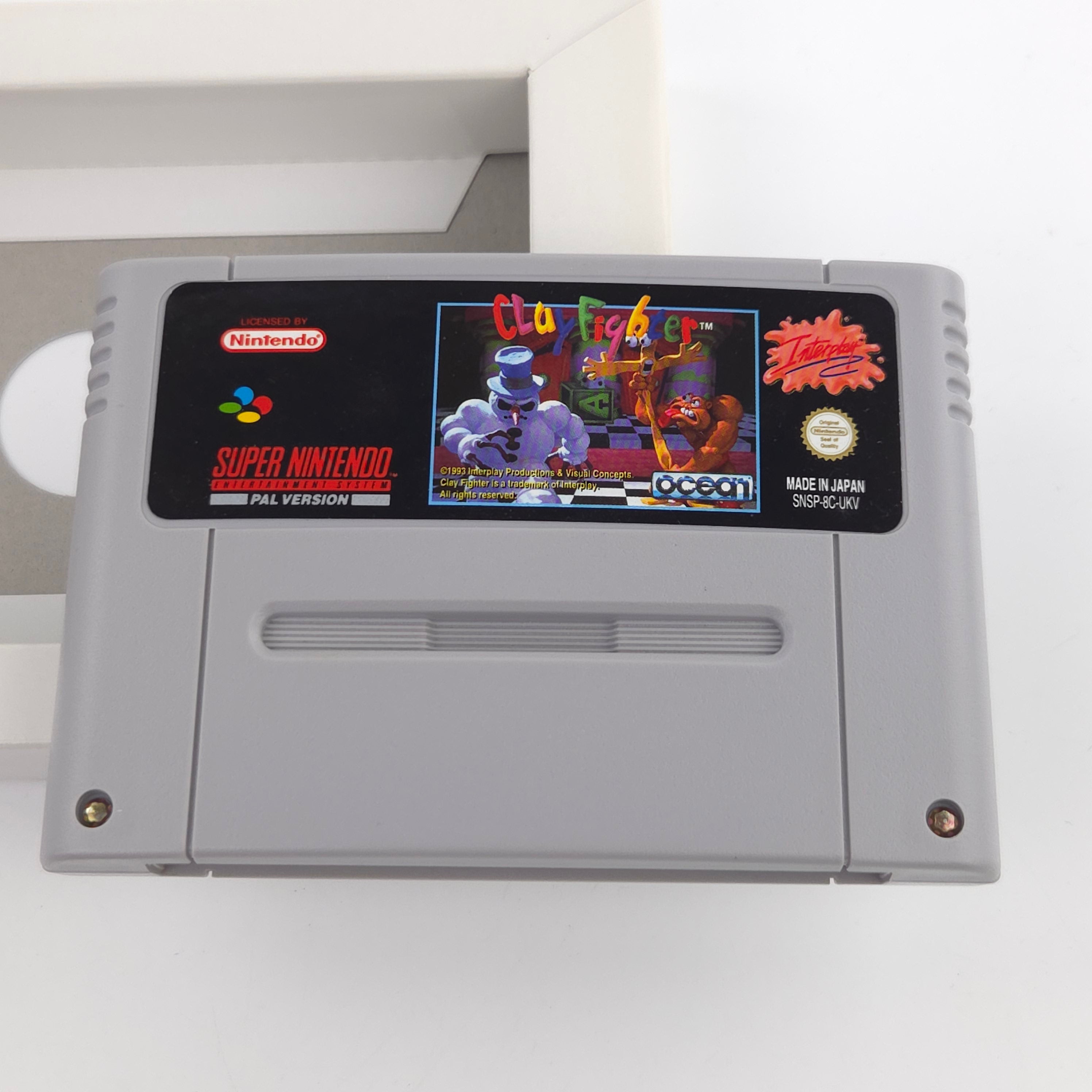 Super Nintendo Spiel – Clay Fighter (SNES OVP)