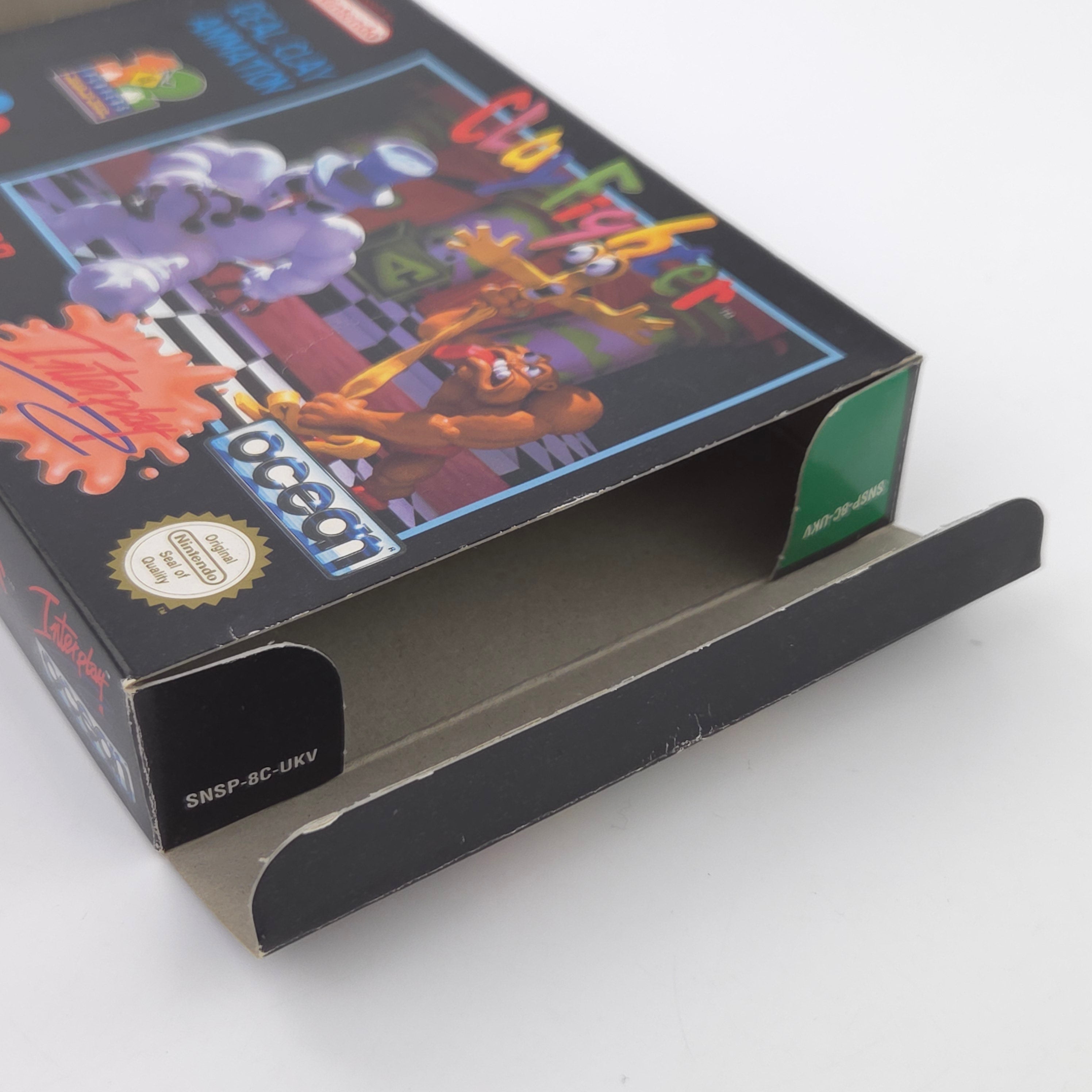 Super Nintendo Spiel – Clay Fighter (SNES OVP)