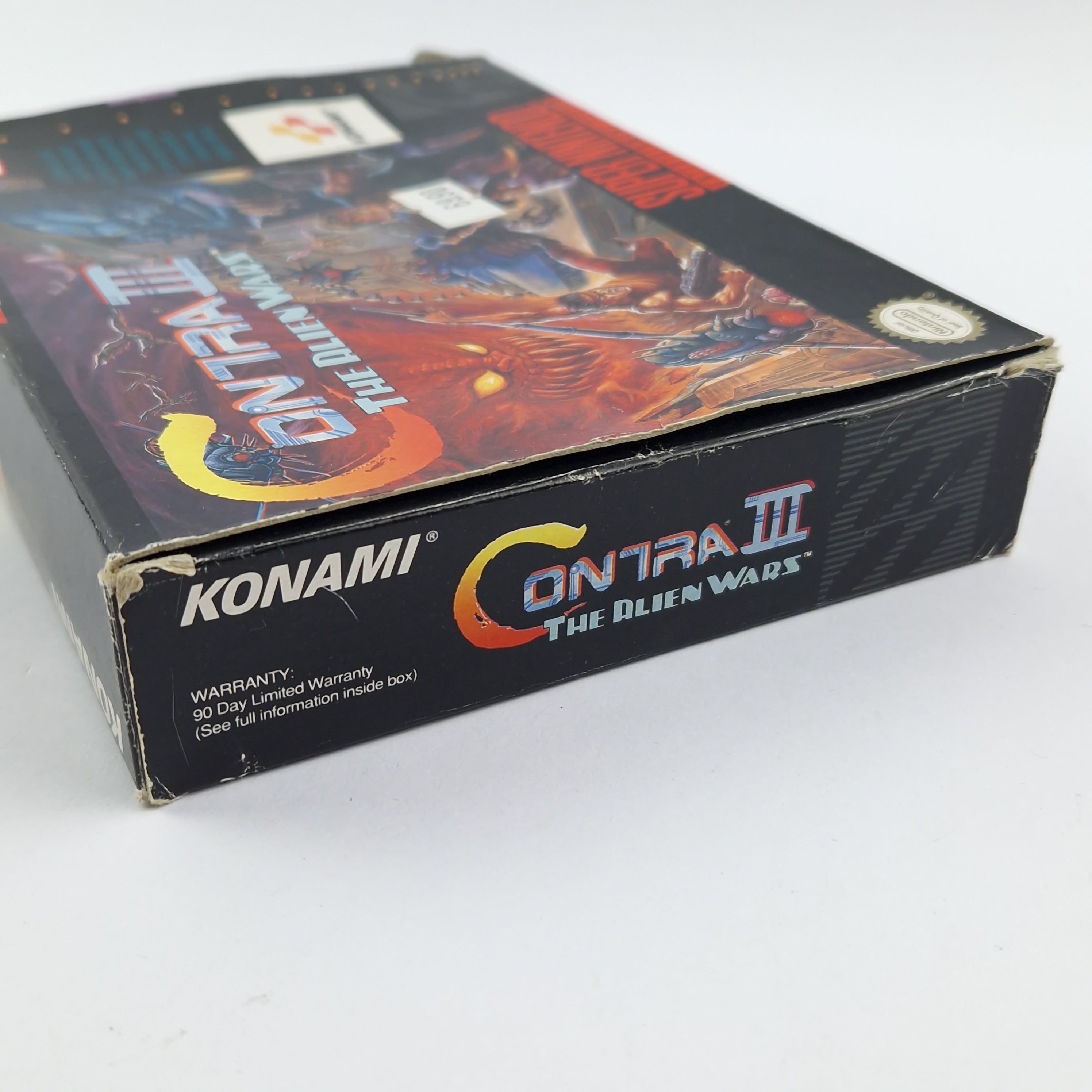 Super Nintendo Spiel: Contra III The Alien Wars - OVP / SNES Game CIB USA