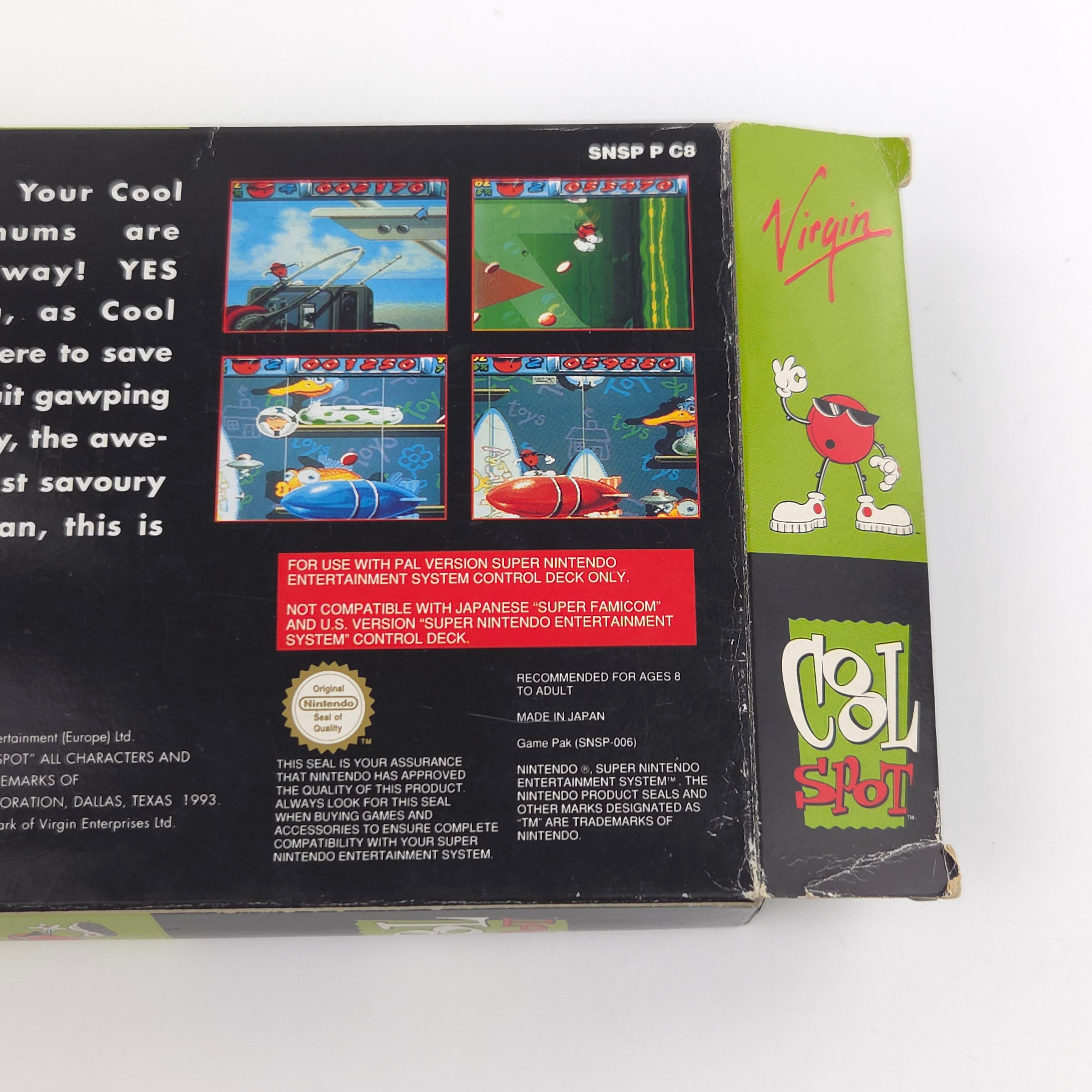 Super Nintendo Spiel – Cool Spot (SNES OVP PAL)