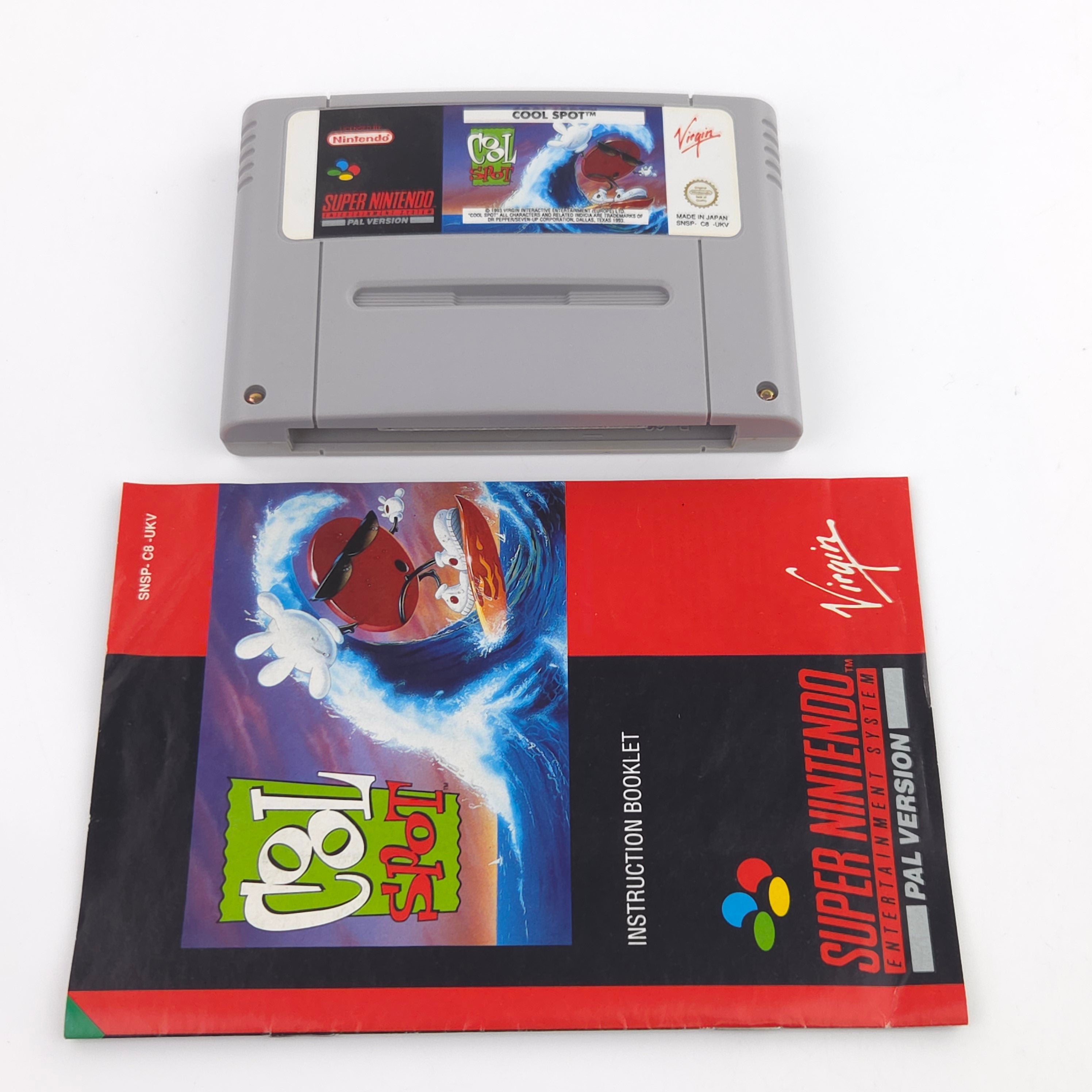 Super Nintendo Spiel – Cool Spot (SNES OVP PAL)